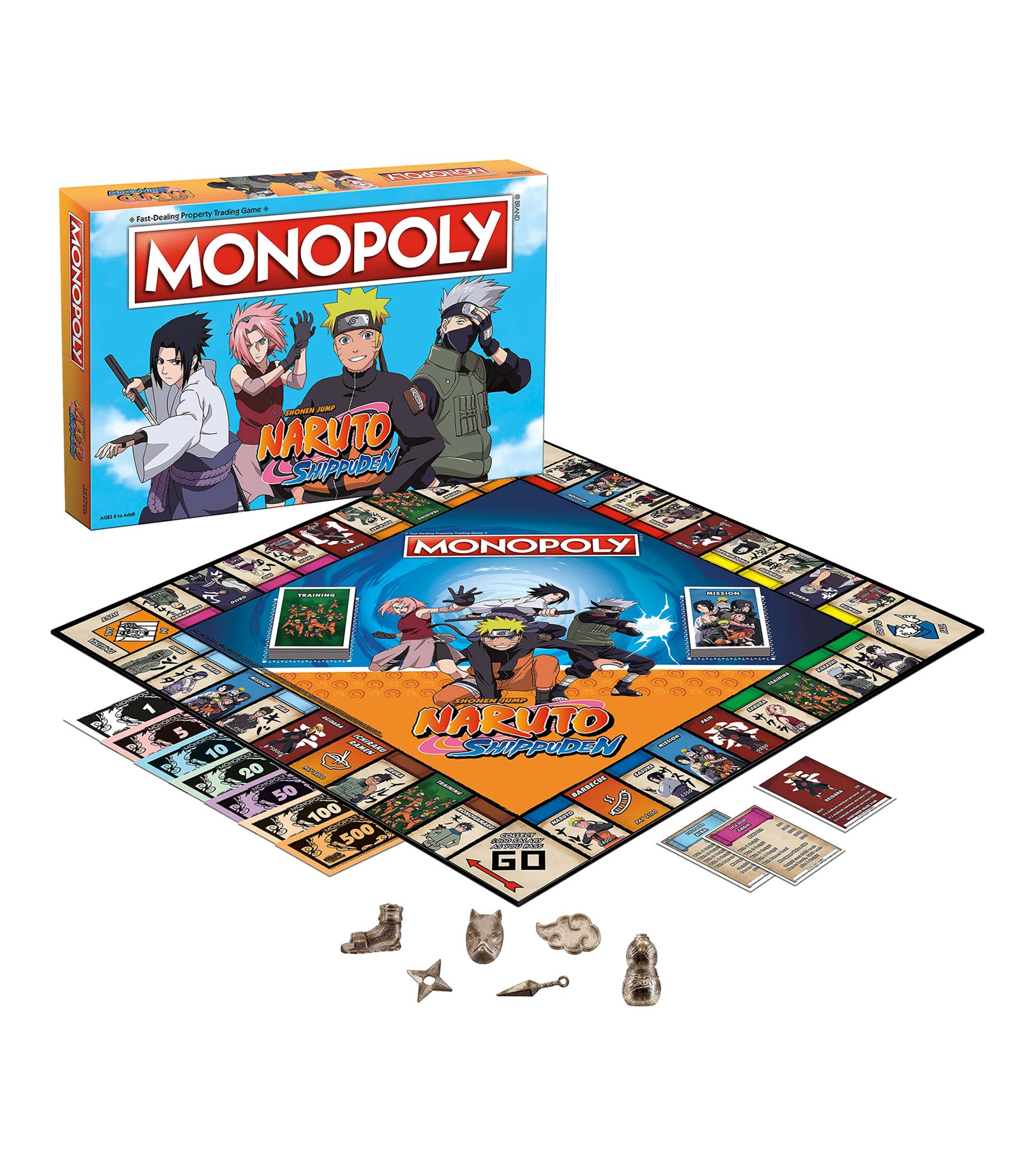 Juego de Mesa Monopoly Naruto Shippuden