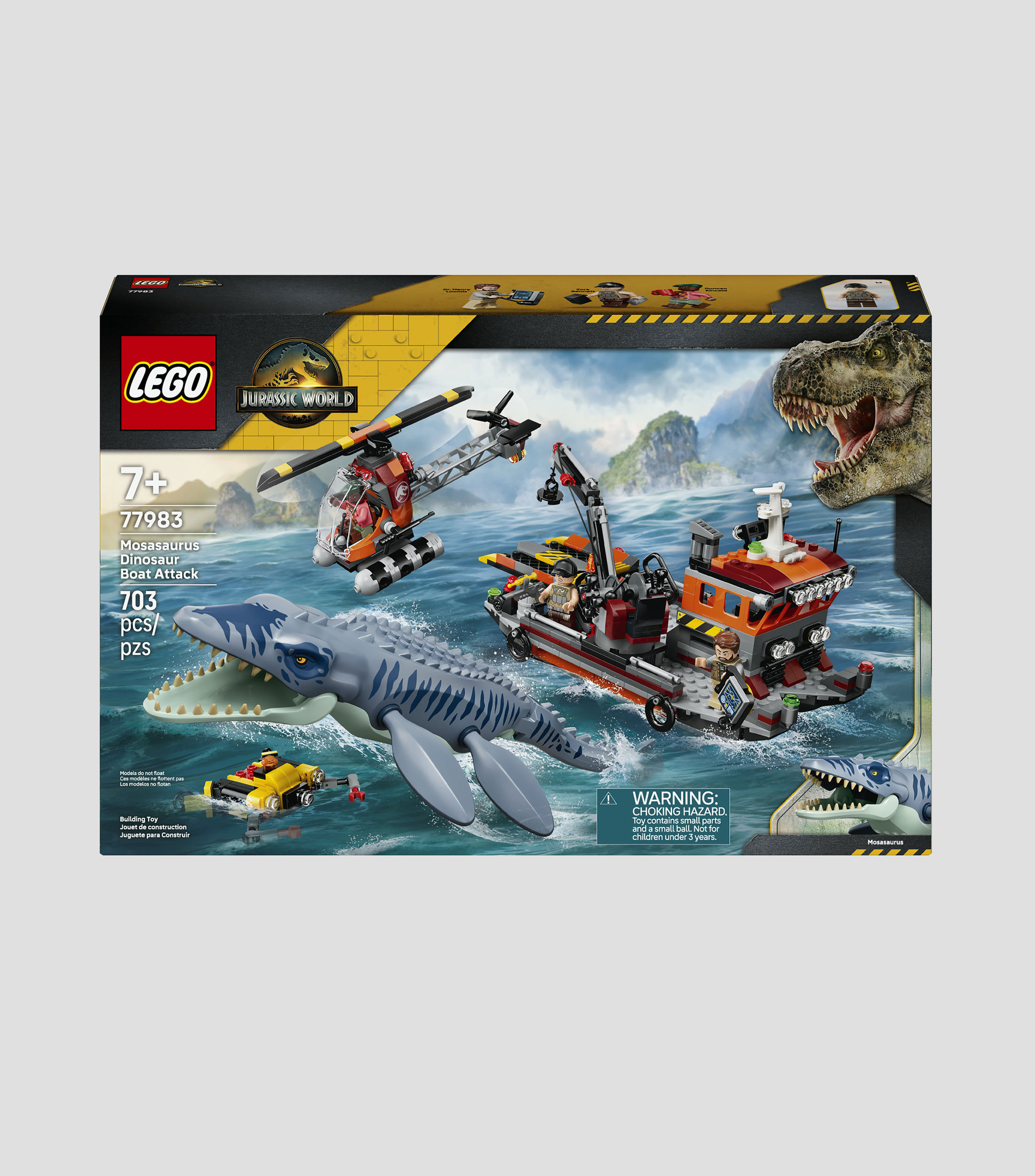 Ataque del Dinosaurio Marino Mosasaurus