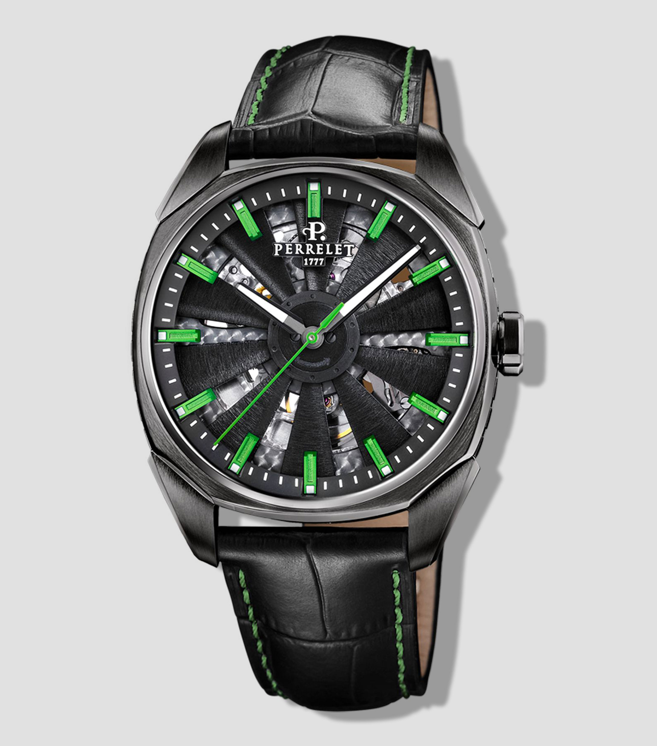 Reloj para Hombre Turbine Urban Skeleton Casual Negro