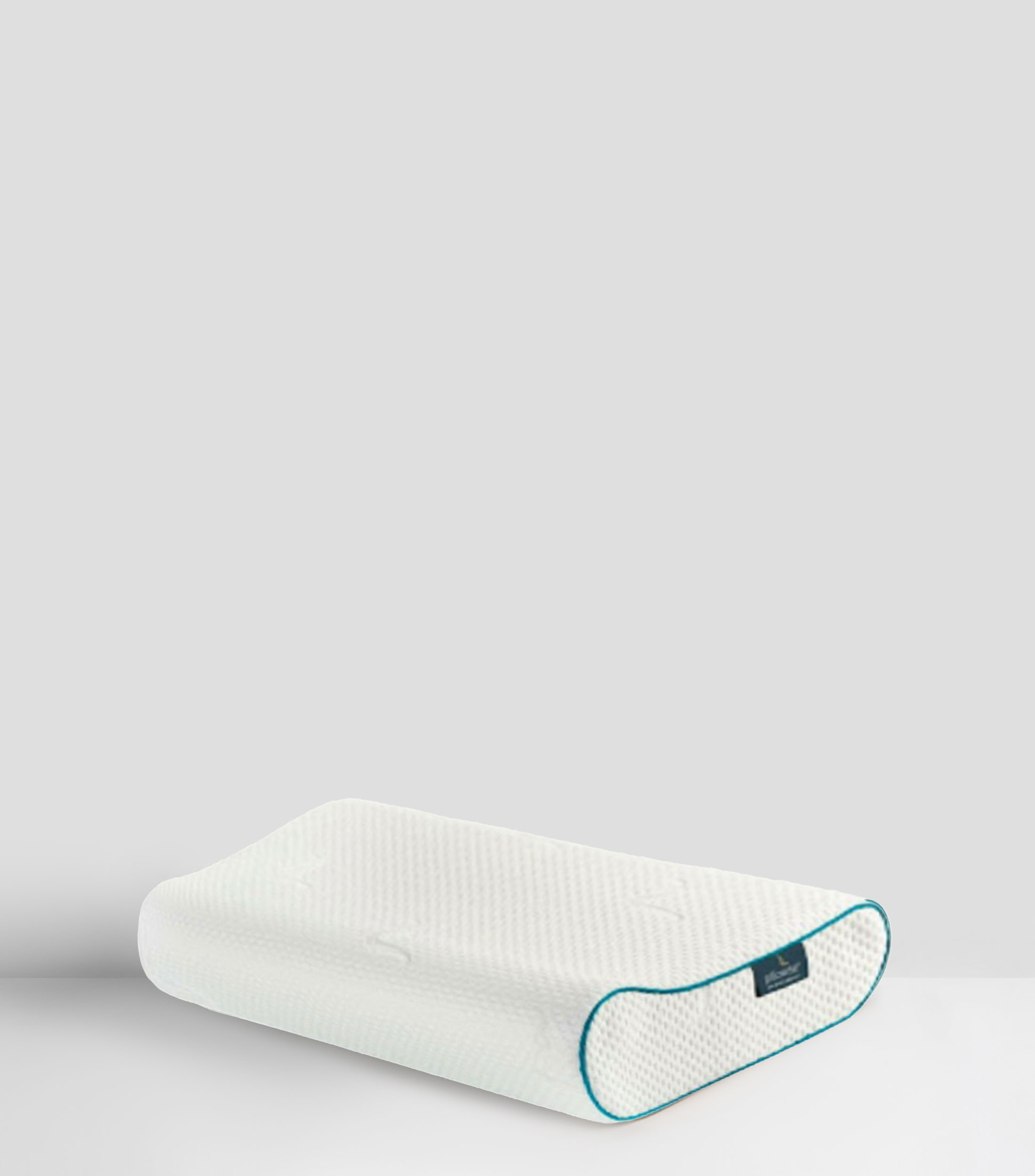 Almohada Ortopédica Estándar Confort Suave Azul