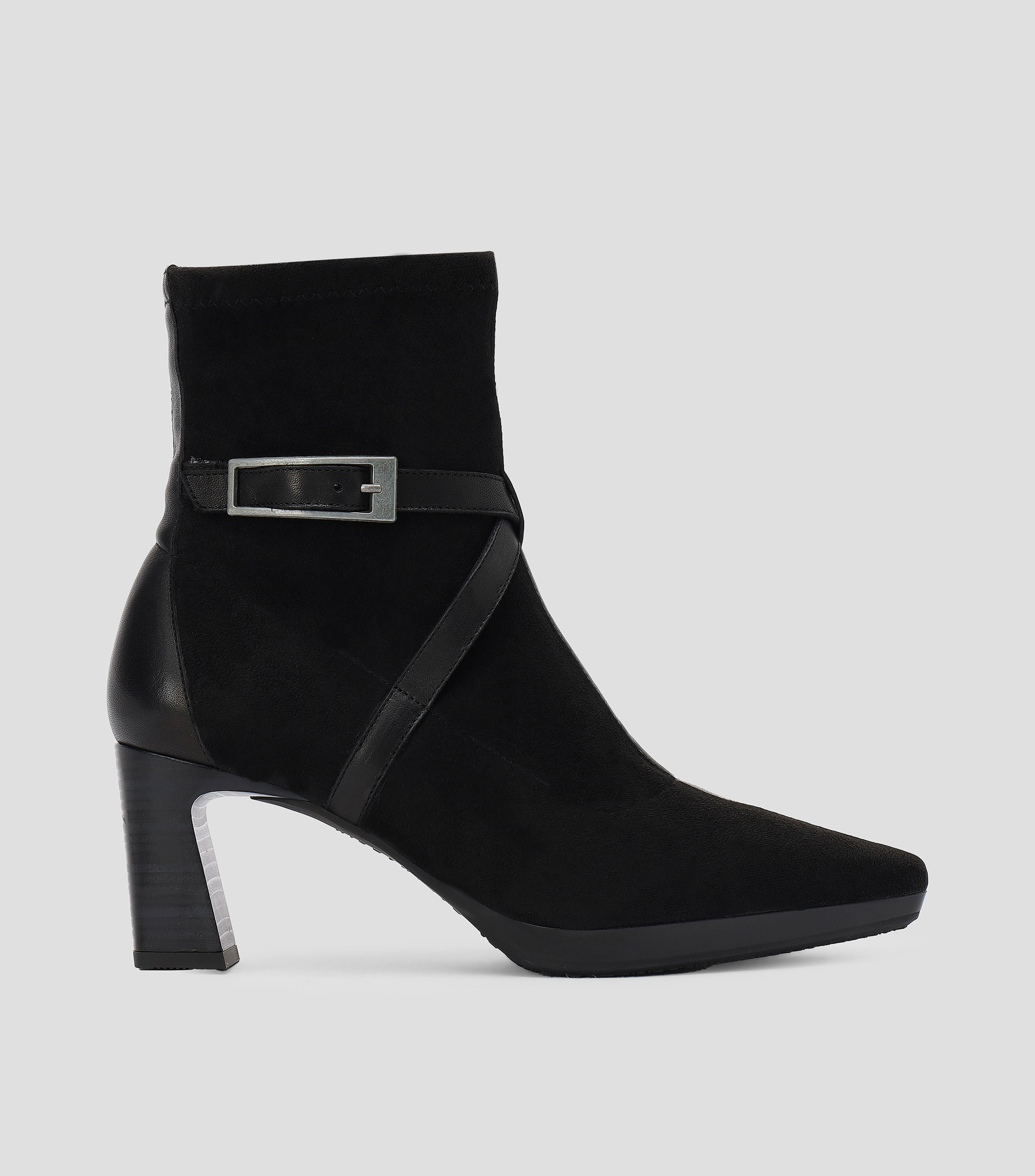 Botines casuales Bangkok con tacón medio y ancho Mujer