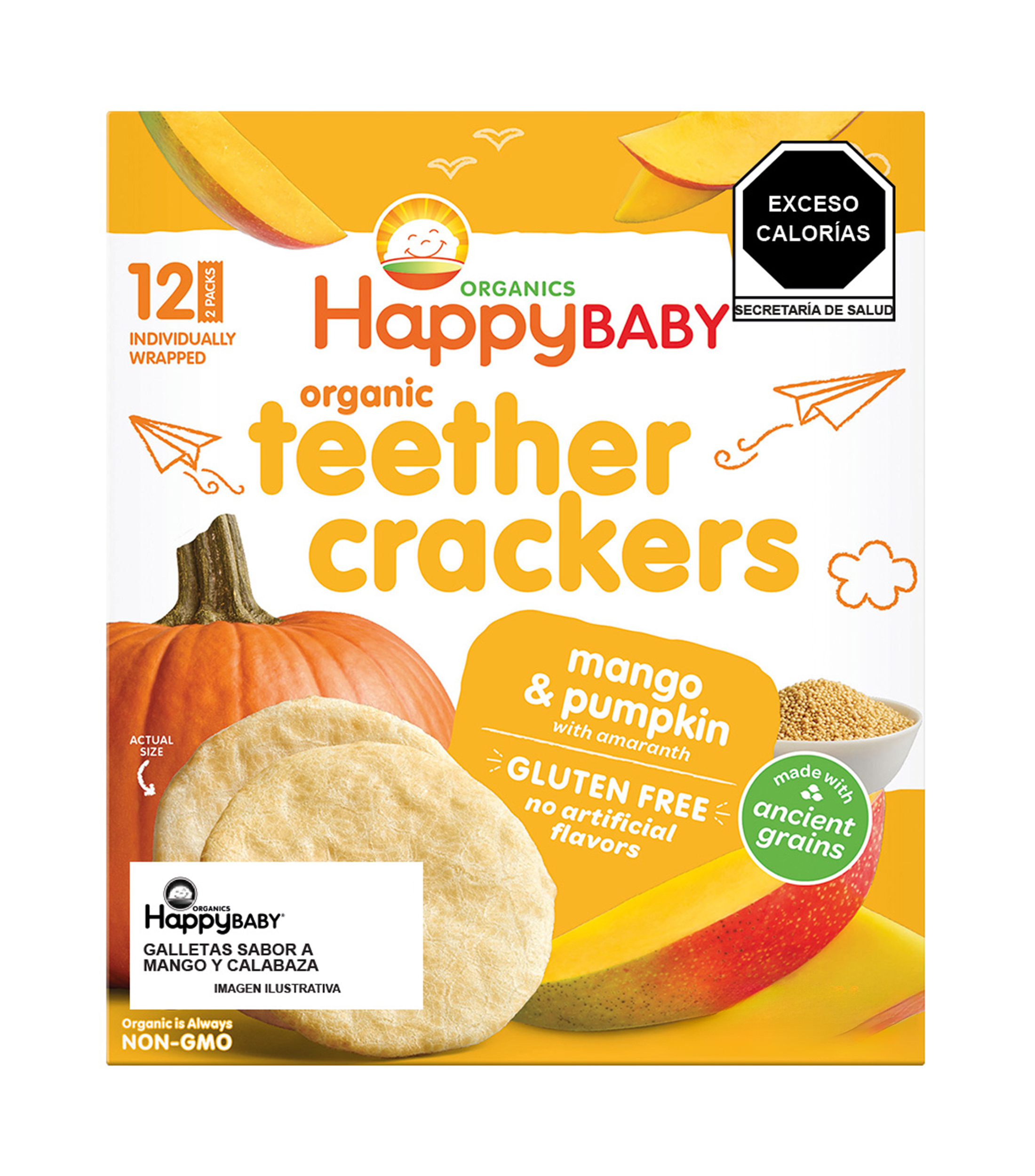 Galleta Organica Mango y Calabaza con Amaranto