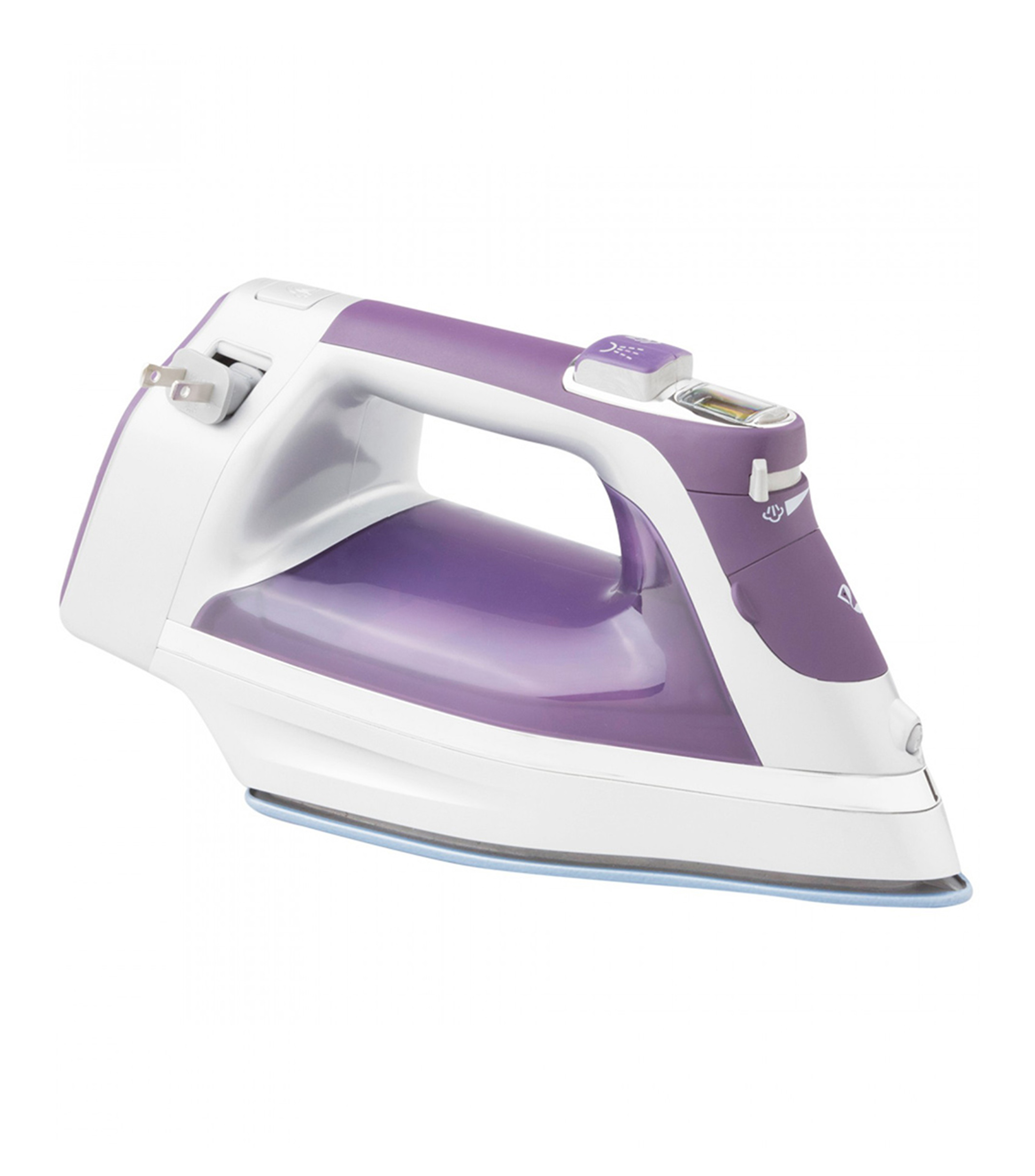 Hamilton Beach Plancha con Suela Durathon Gris/Morado- El Palacio de Hierro