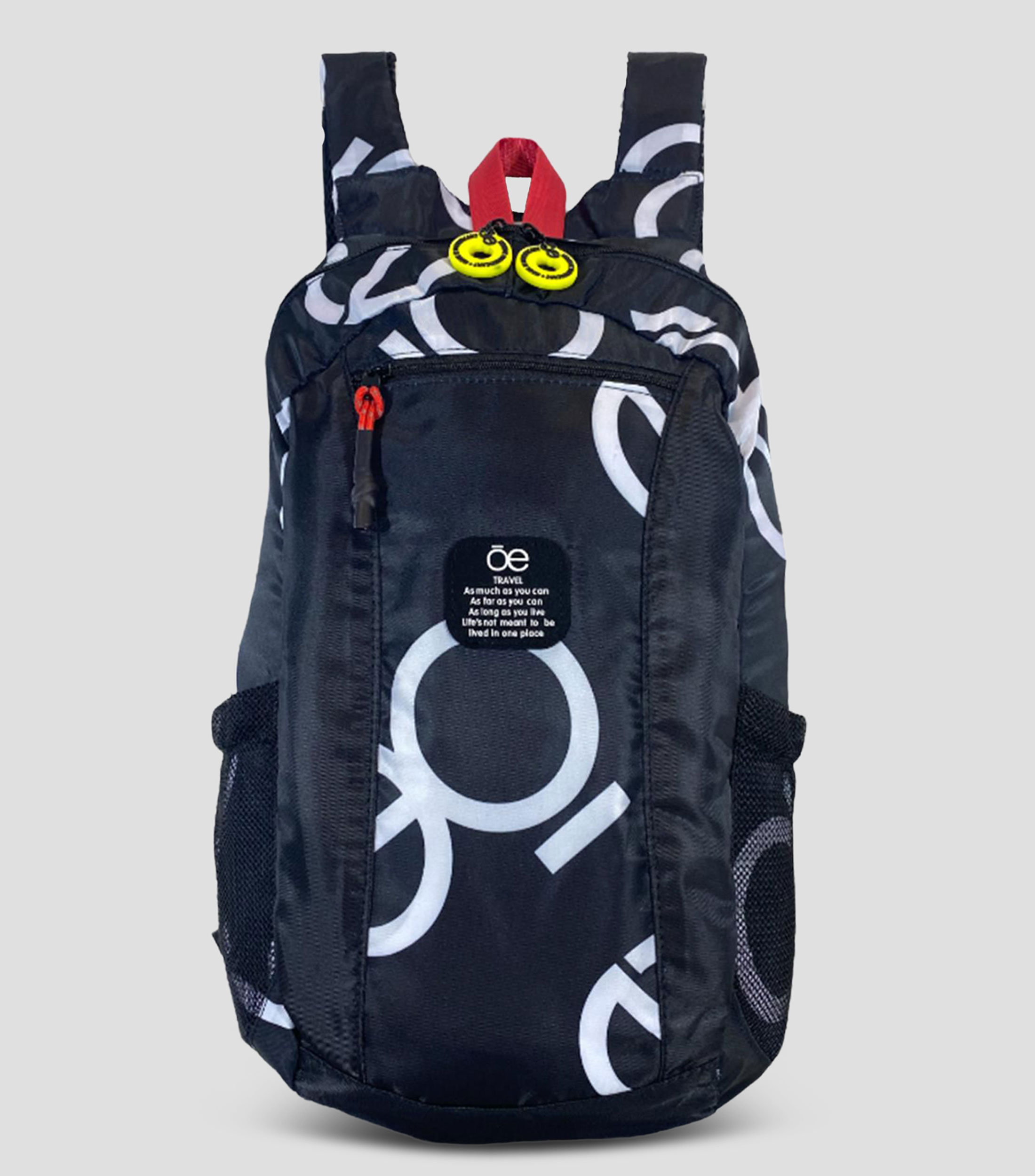 Backpack plegable Grande con estampado Unisex
