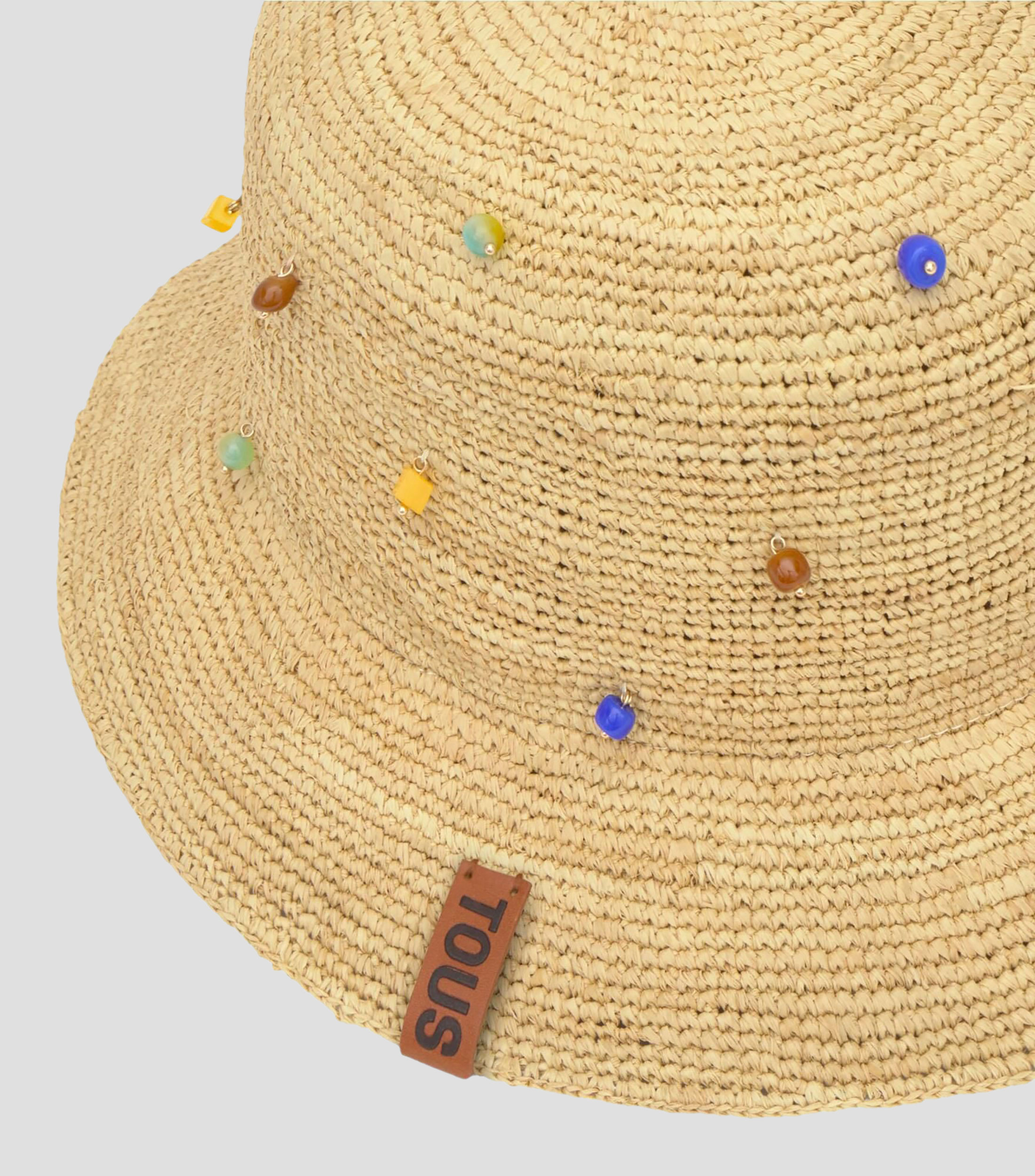 Sombrero bucket Summer Holidays con cuentas Mujer