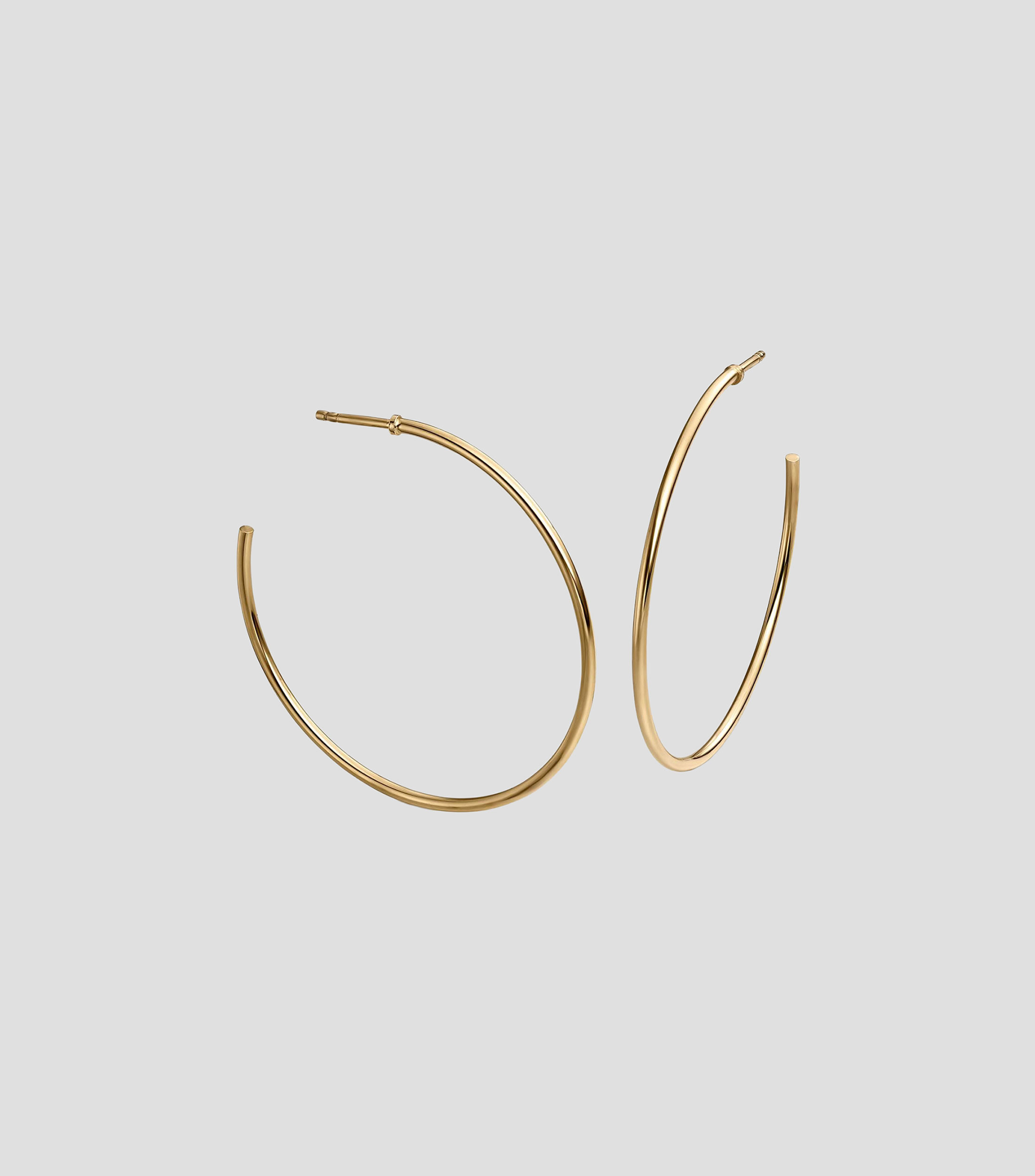 Pendientes de aro en plata .925 Hooped Earrings Mujer