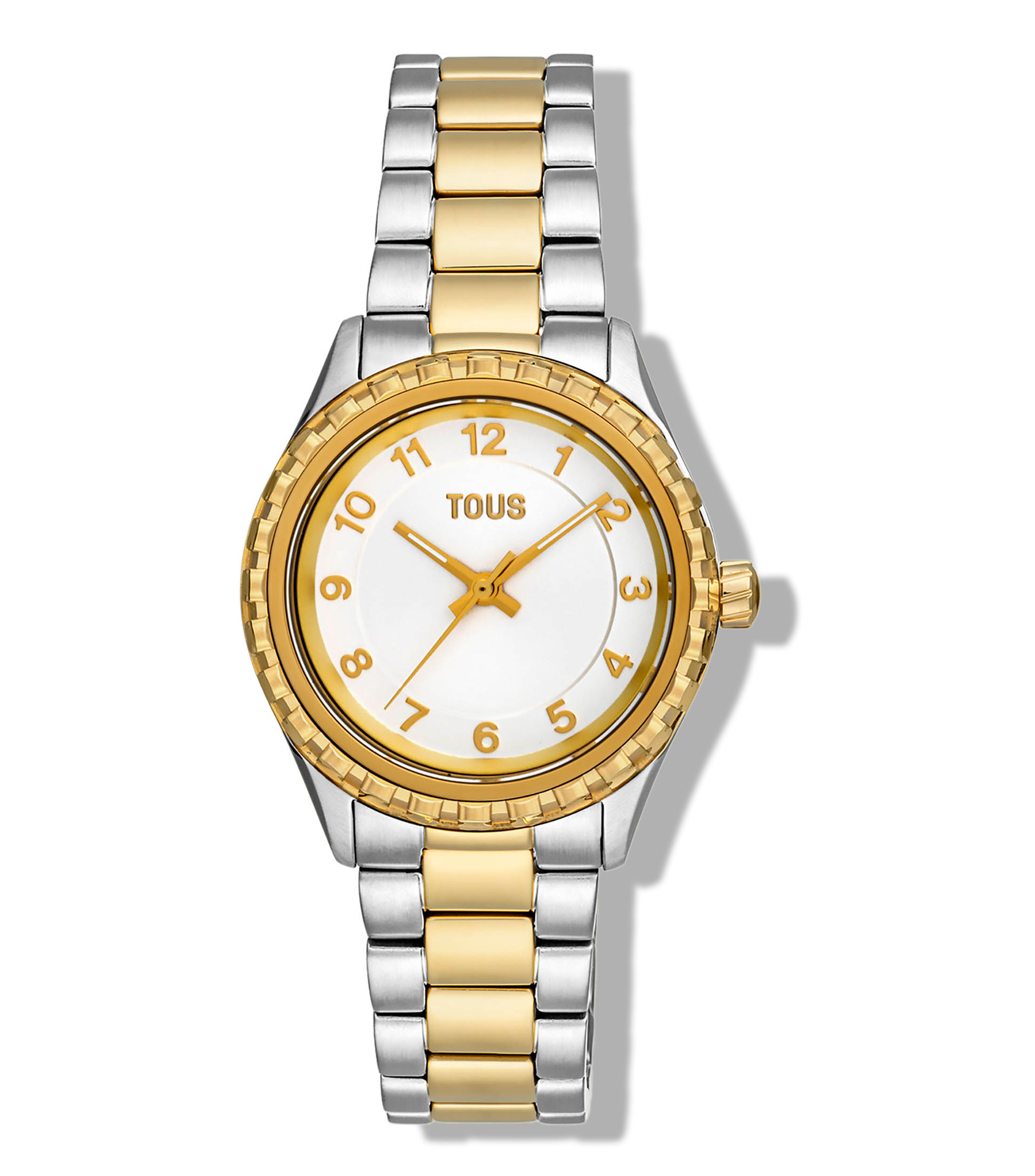 Reloj para Mujer Mini T-Bear Casual Plateado, Dorado