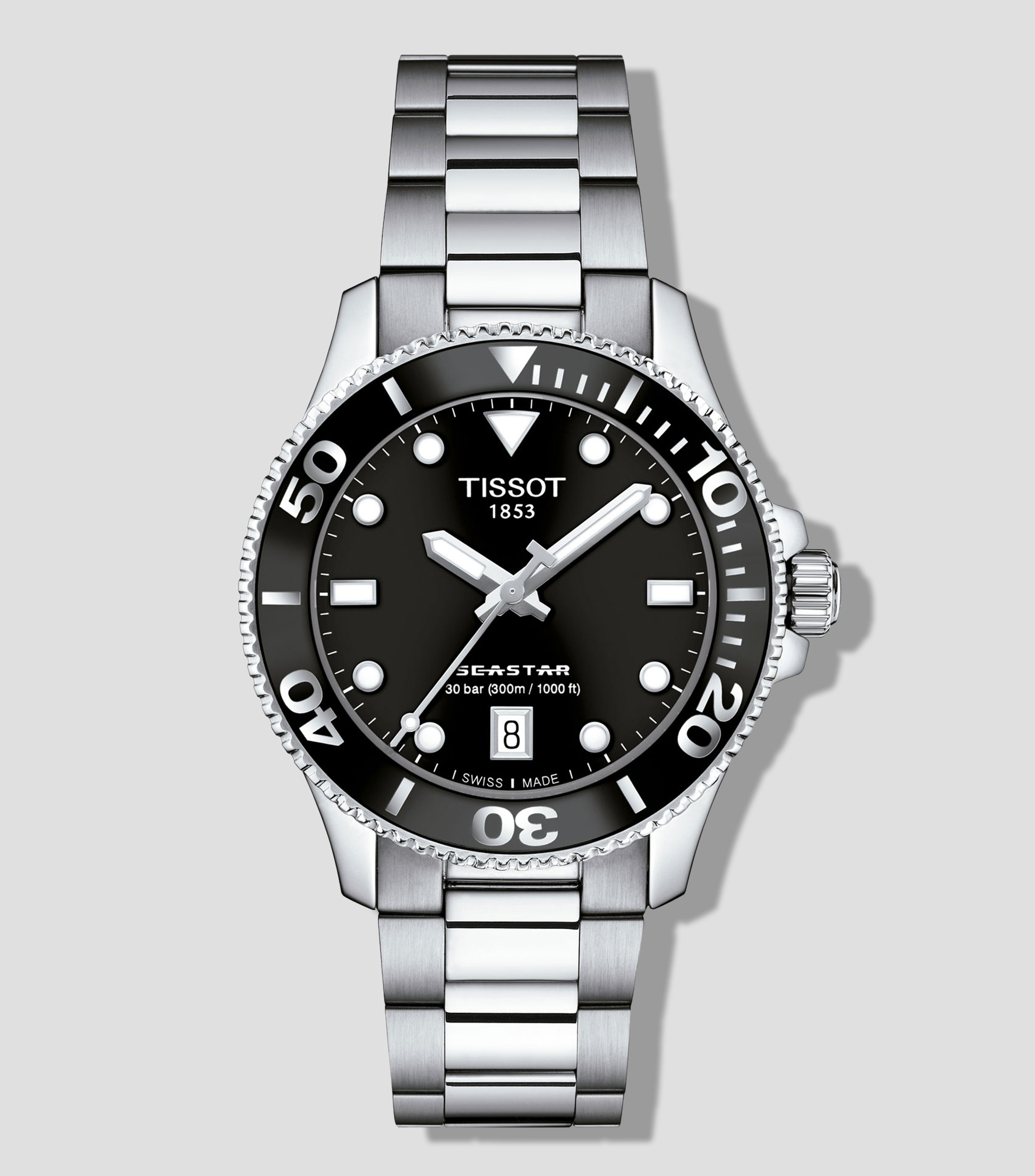 Reloj para Hombre T- Sport Seastar 1000 casual plateado