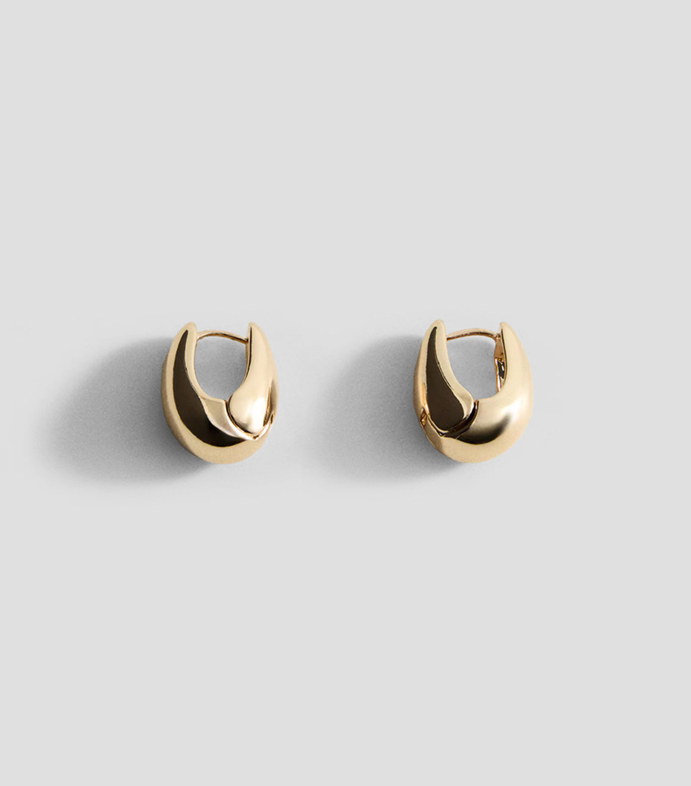 Pendientes aro con volumen Simón Mujer