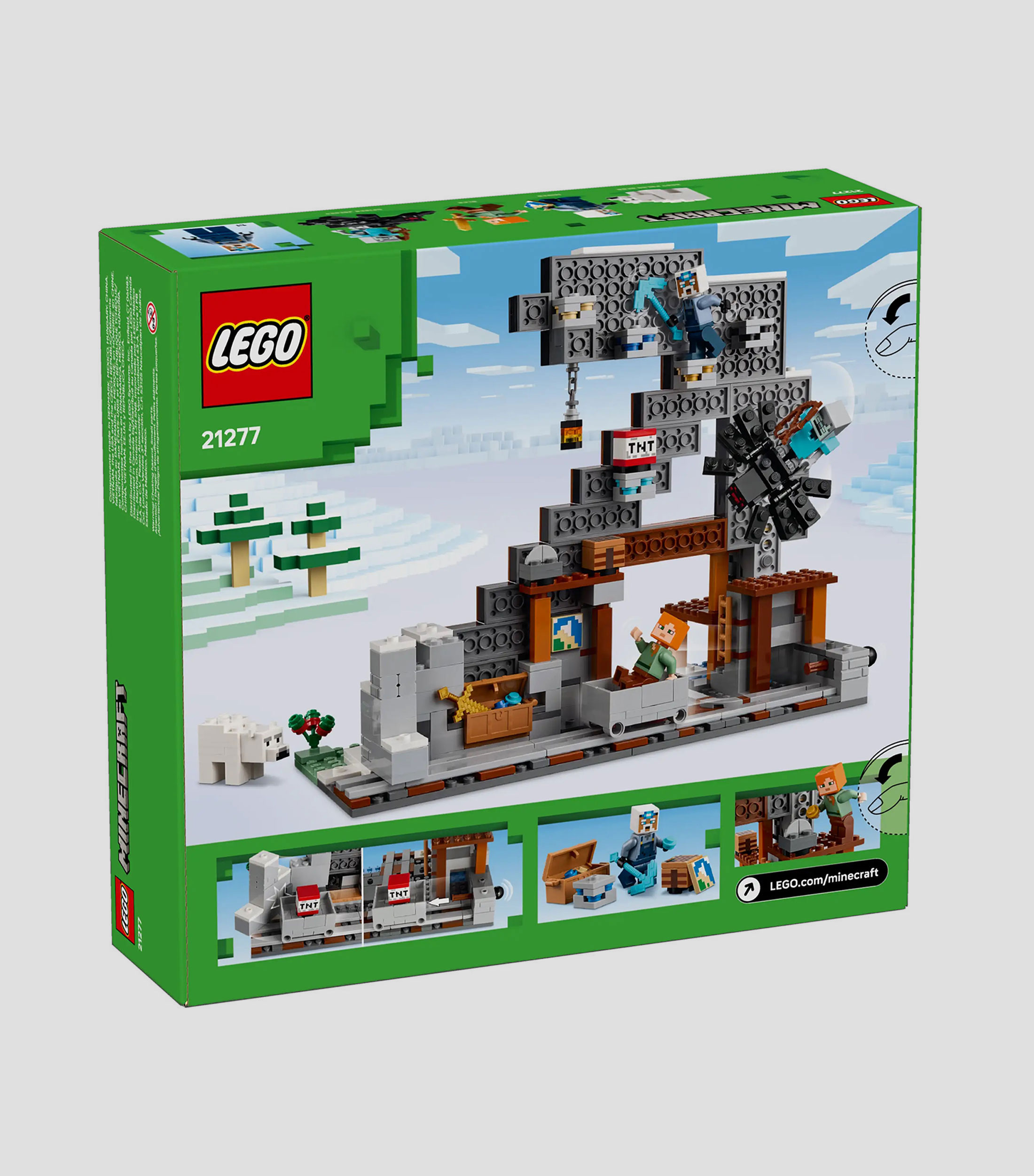 Lego Minecraft, La Mina del Pico 21277
