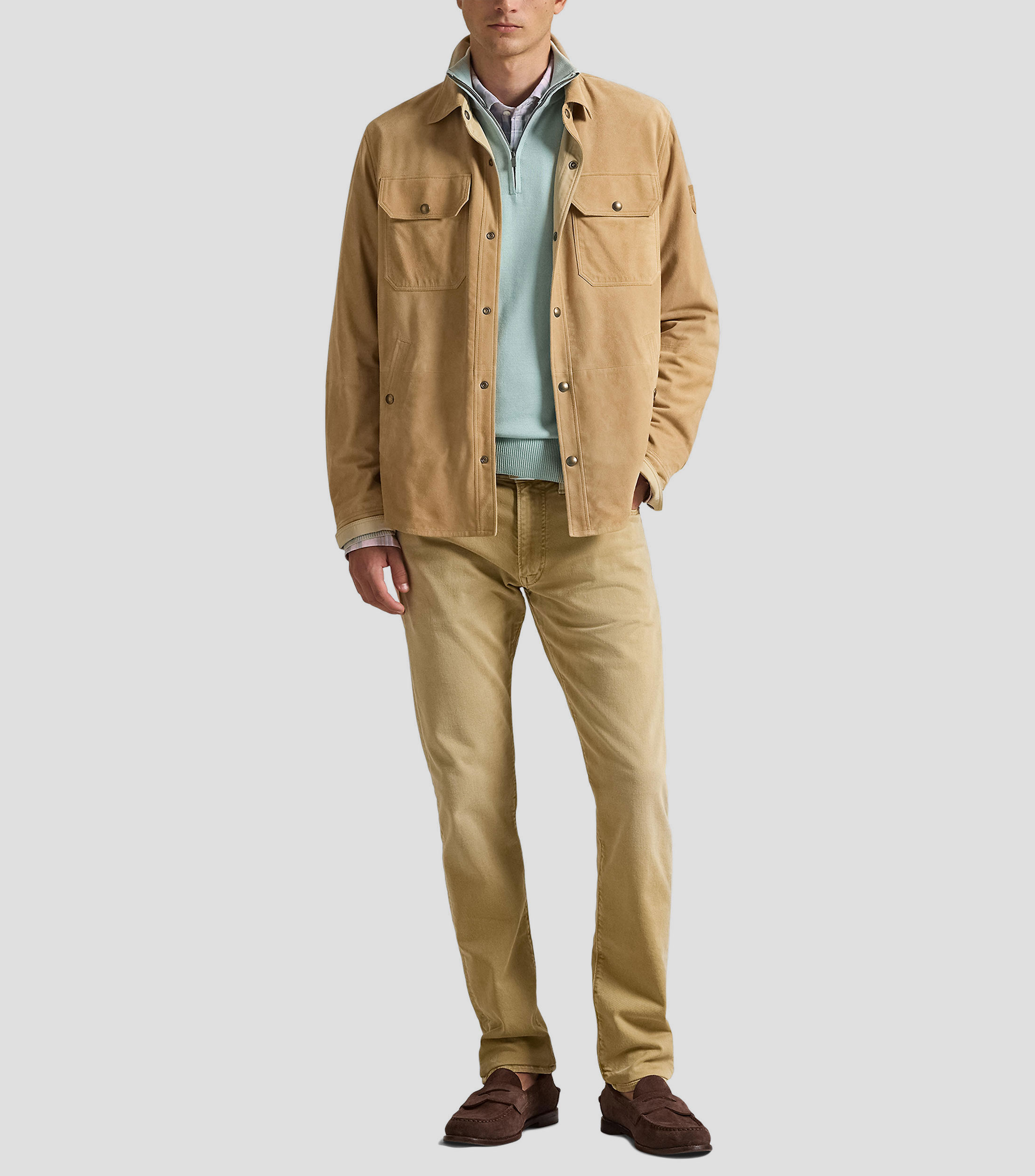 Suéter cuello alto Hombre