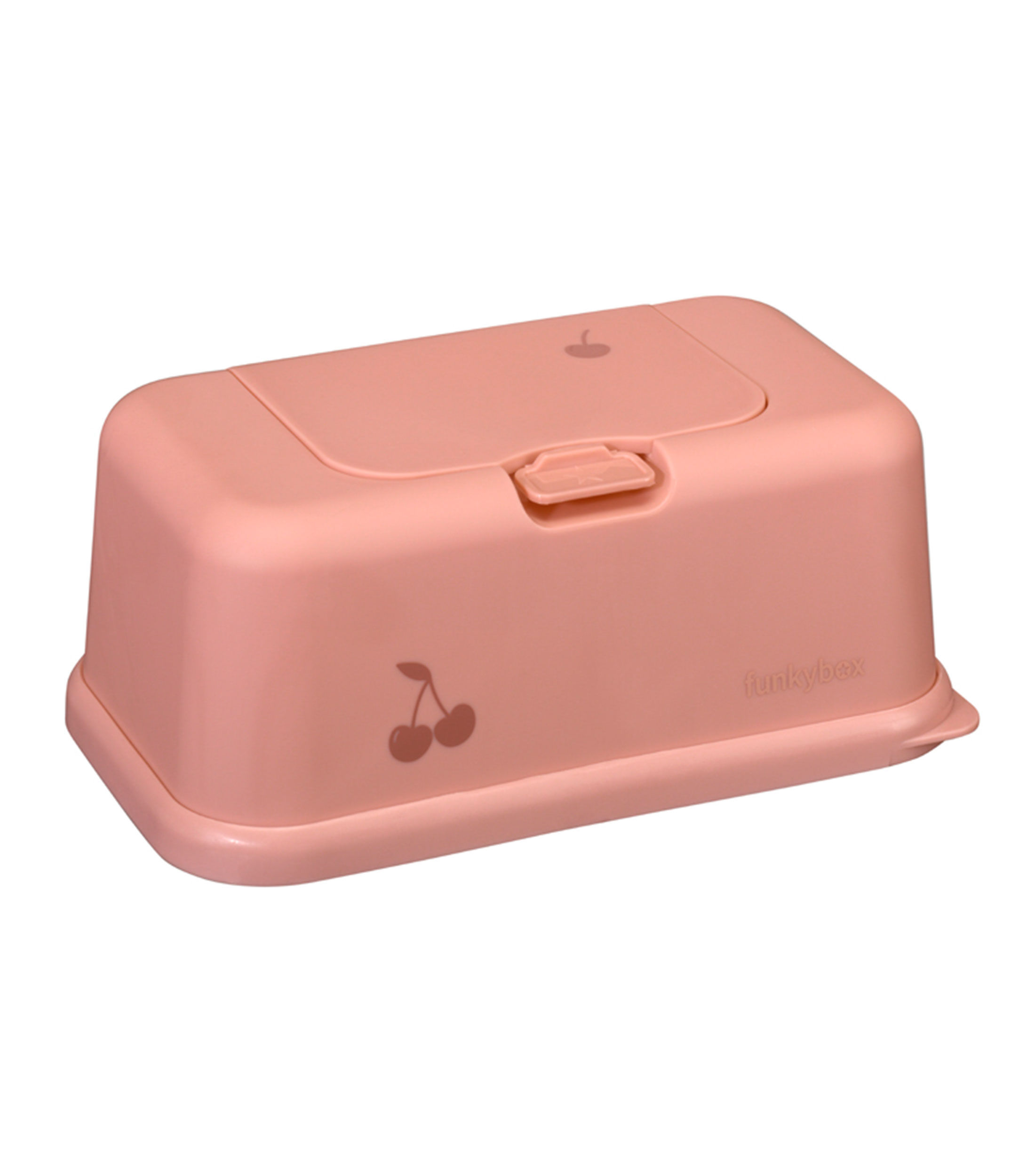 Porta toallitas para bebé, Cereza rosa
