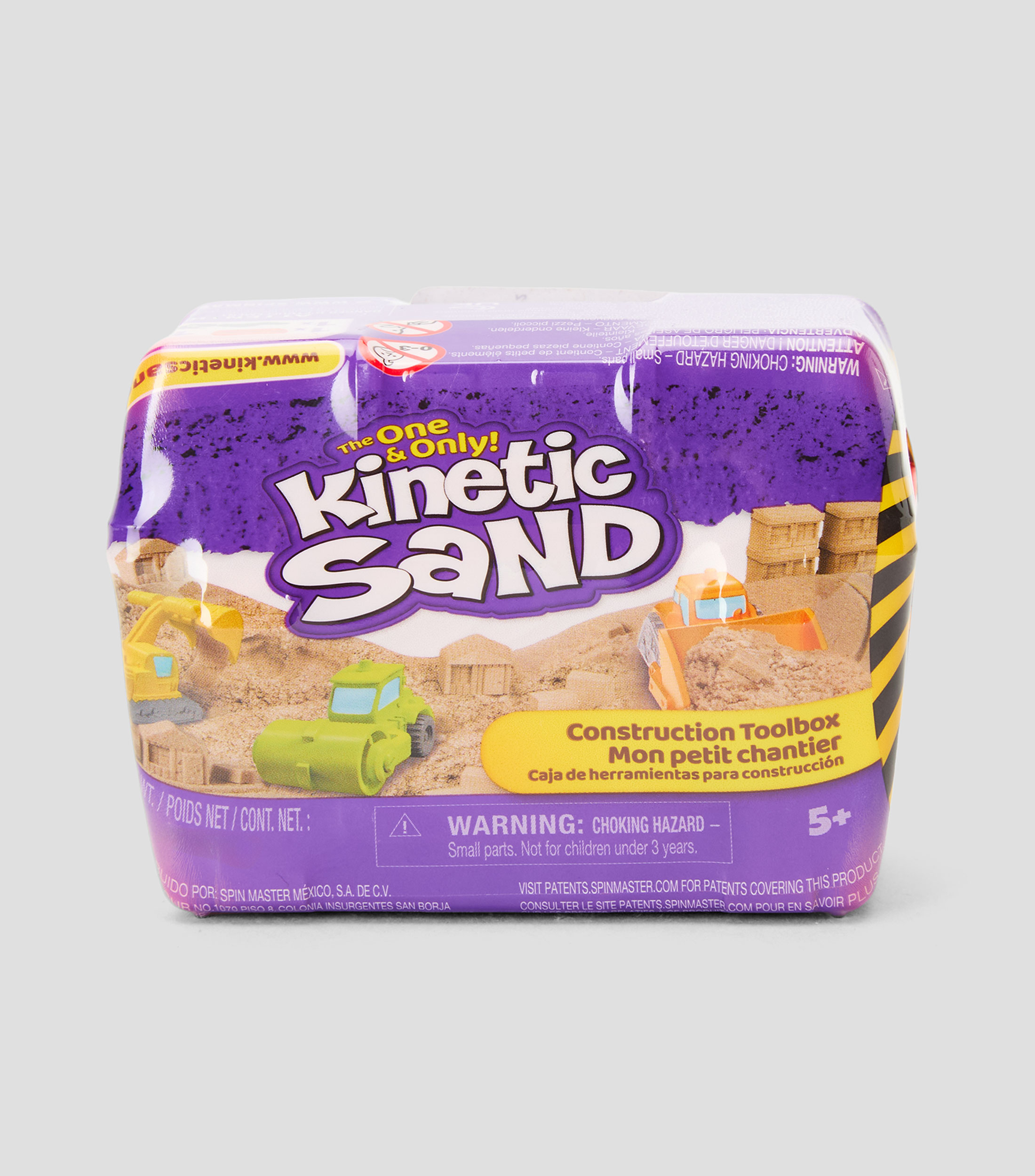 Set de construcción con Kinetic Sand