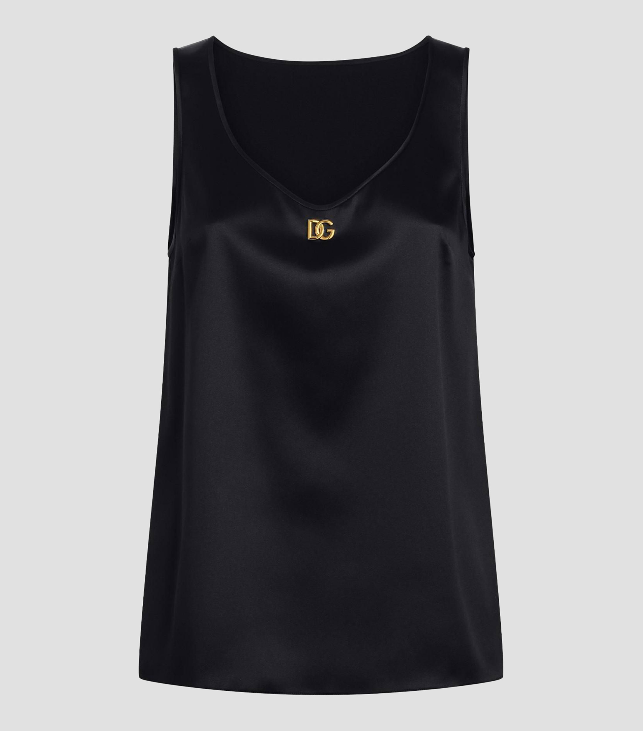 Blusa lisa sin mangas DNA Mujer