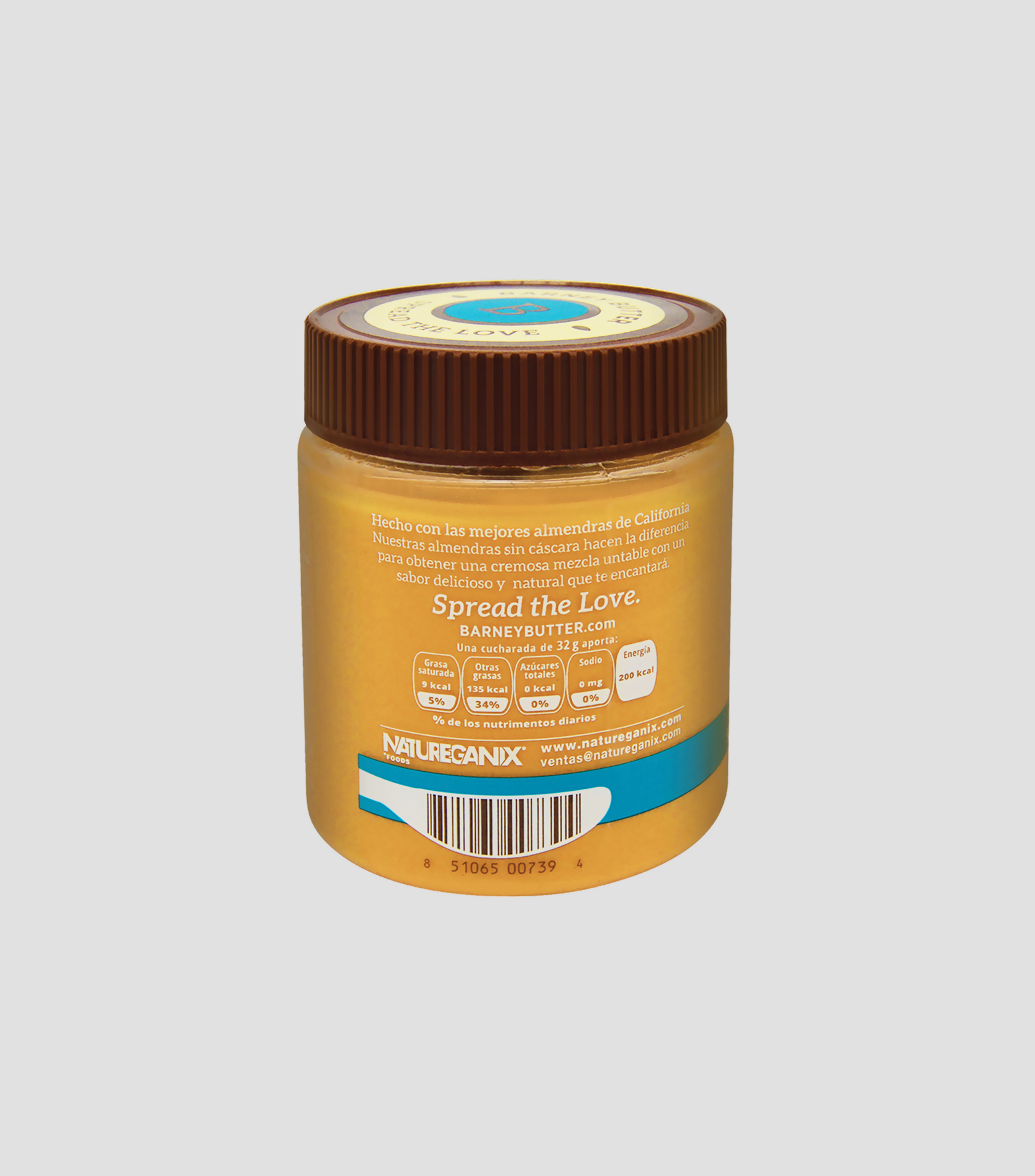 Crema de Almendras Suaves sin Azucar, 284 g