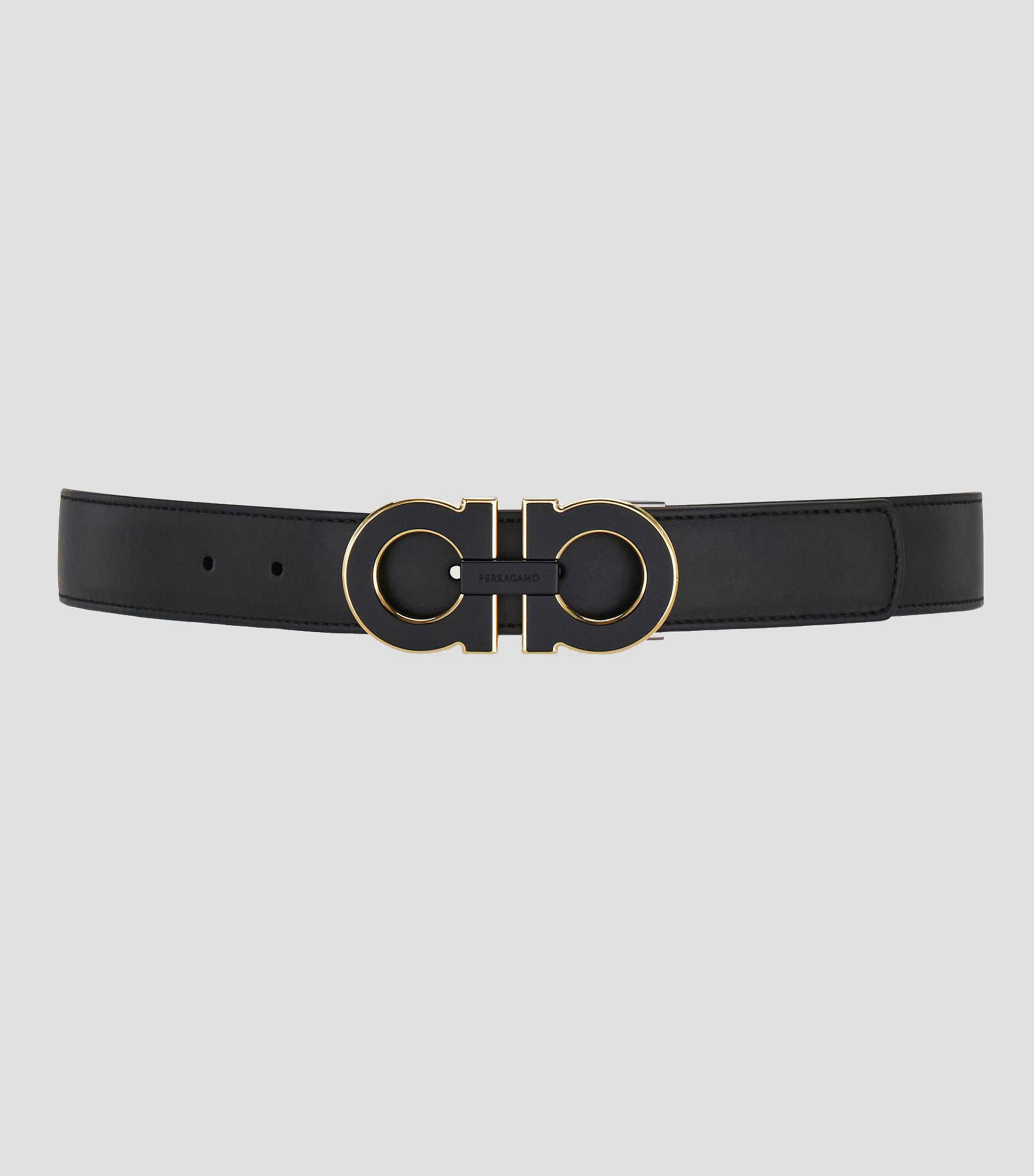 Cinturón reversible y ajustable Gancini Hombre