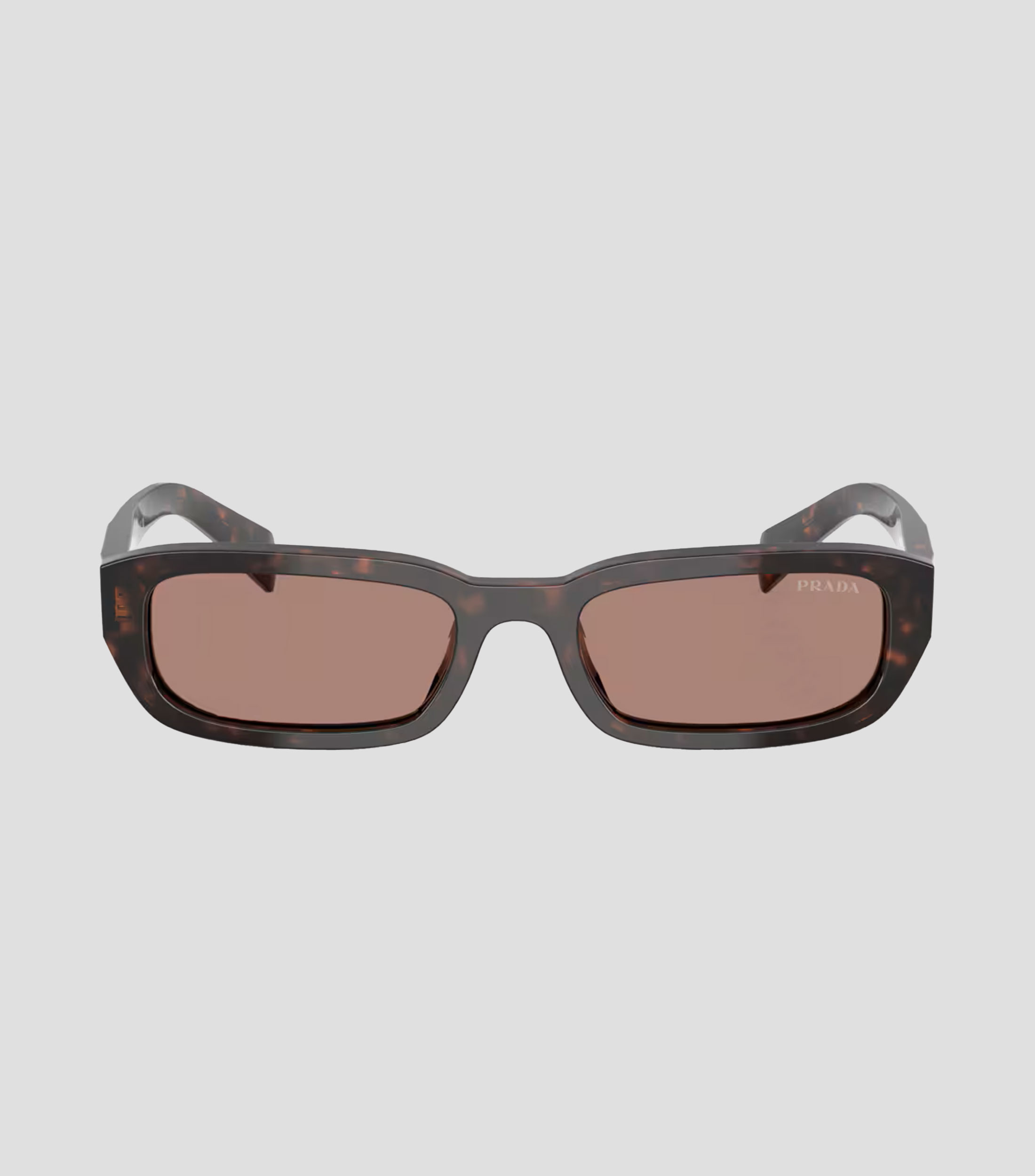 Lentes de sol rectangulares carey Unisex