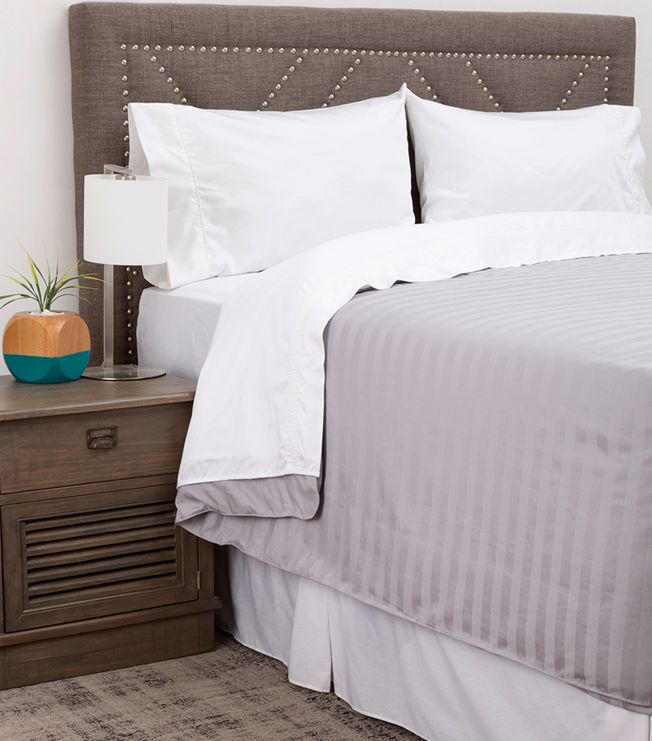 Funda para Duvet Individual Gris