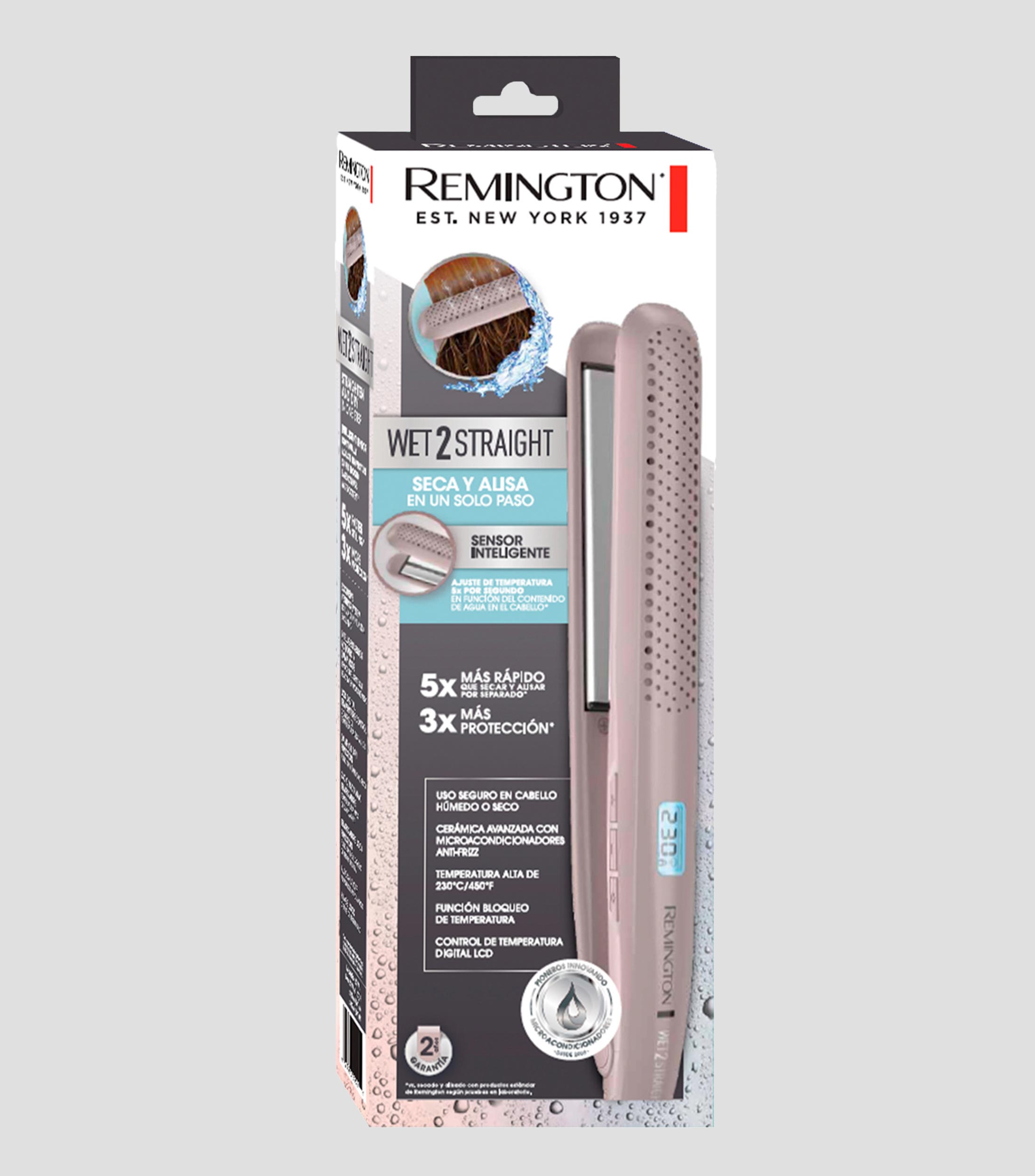 Plancha para Cabello Wet 2 Straight, 110 V