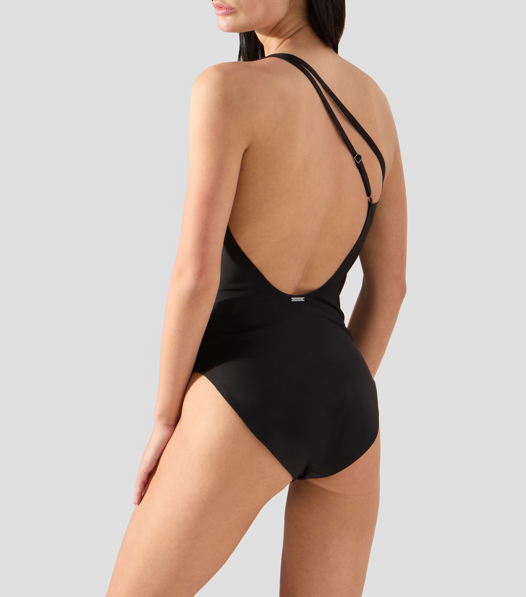 Traje de baño liso Mujer