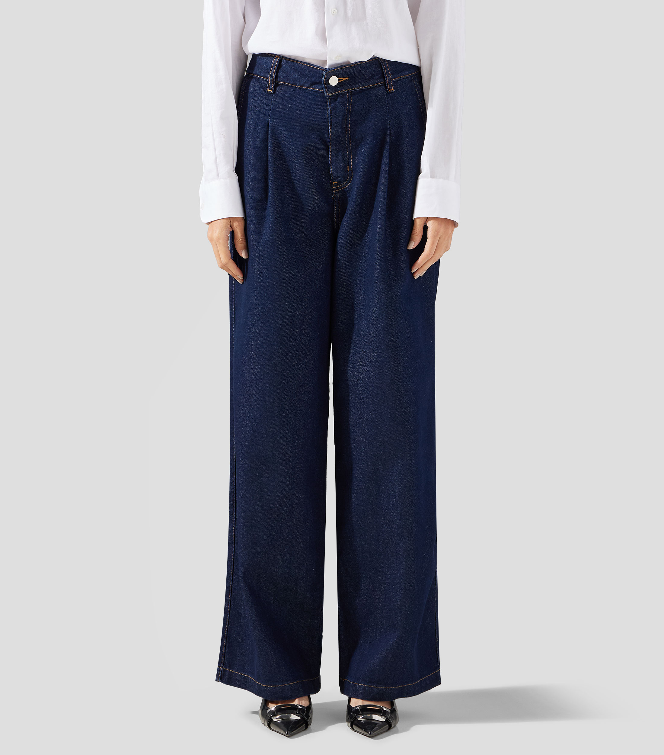 Jeans wideleg Mujer