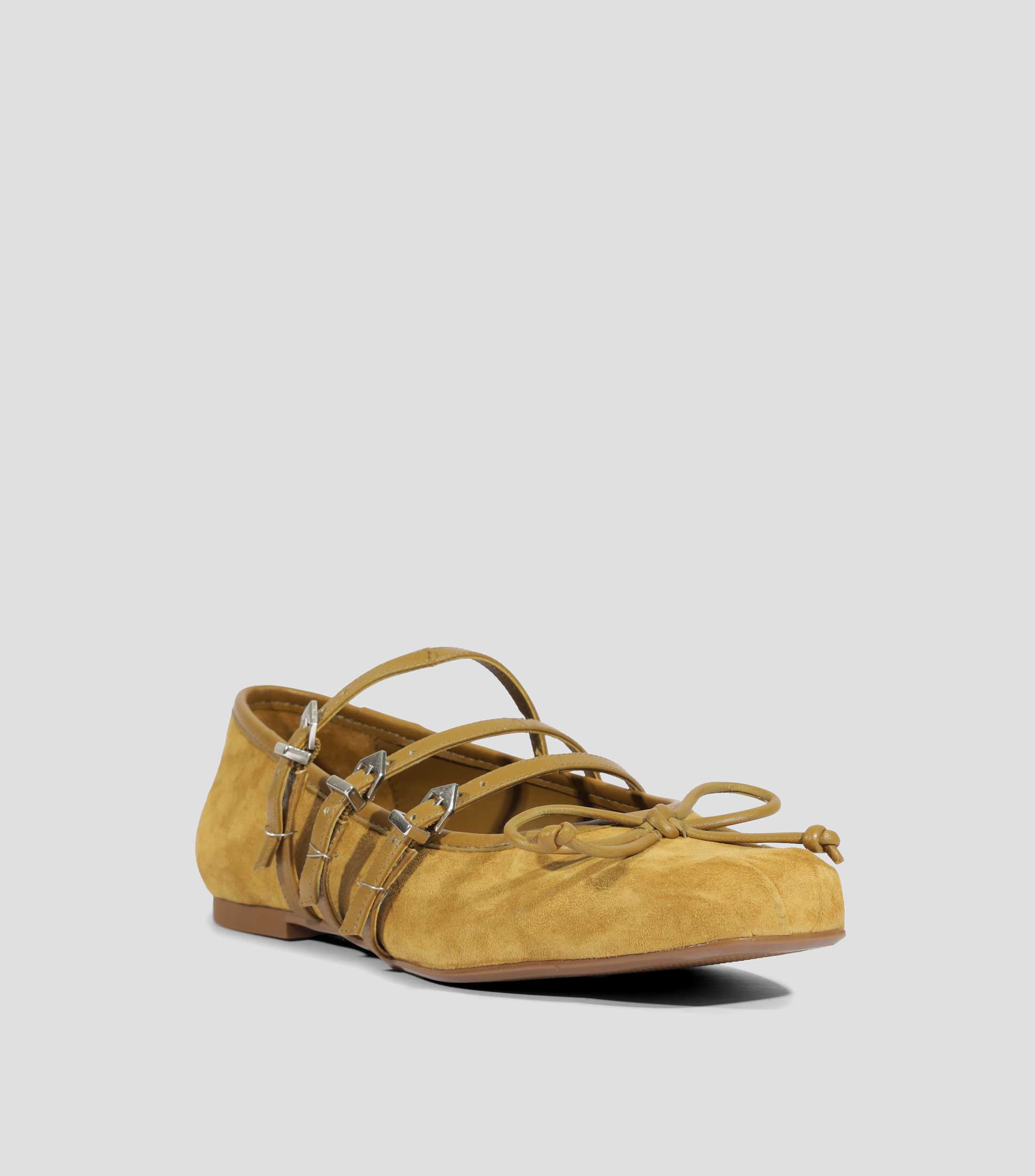 Flats Camurca Mujer