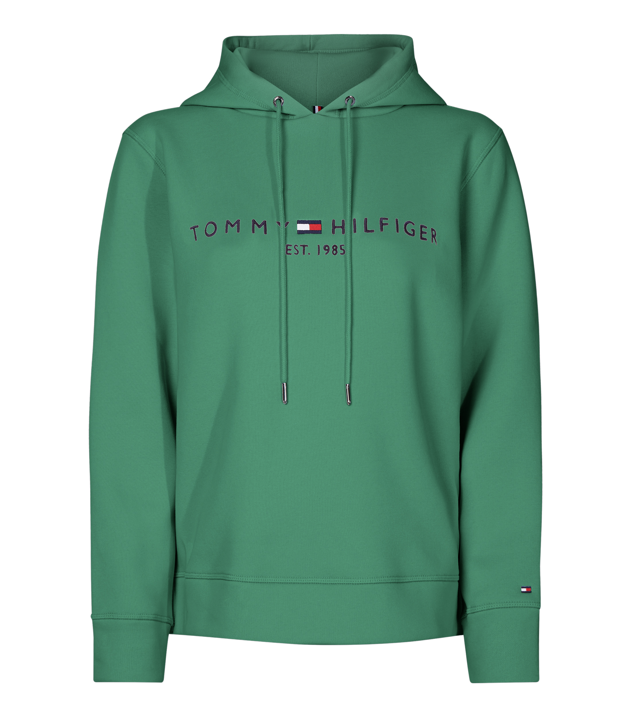 TOMMY HILFIGER DW0DW15648LXW Sudaderas Manga larga Sin capucha Mujer Verde