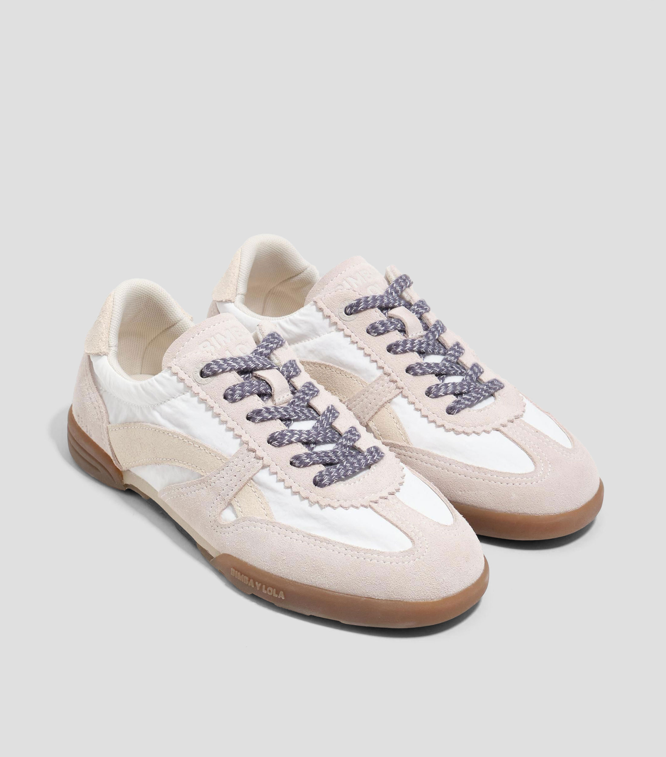 Tenis indoor piel y nylon 13 16 Mujer