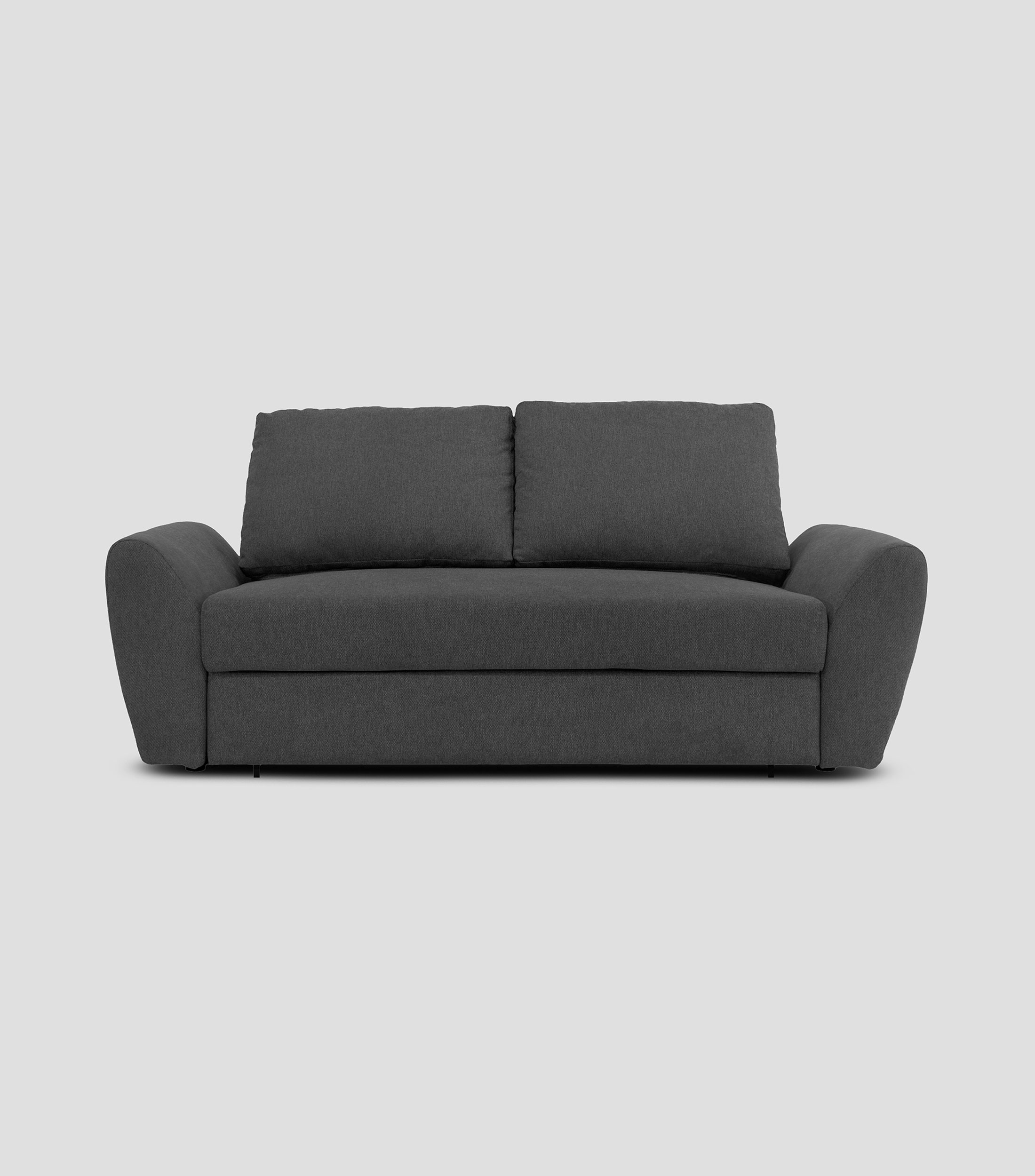 Sofá Cama en tela gris pewter