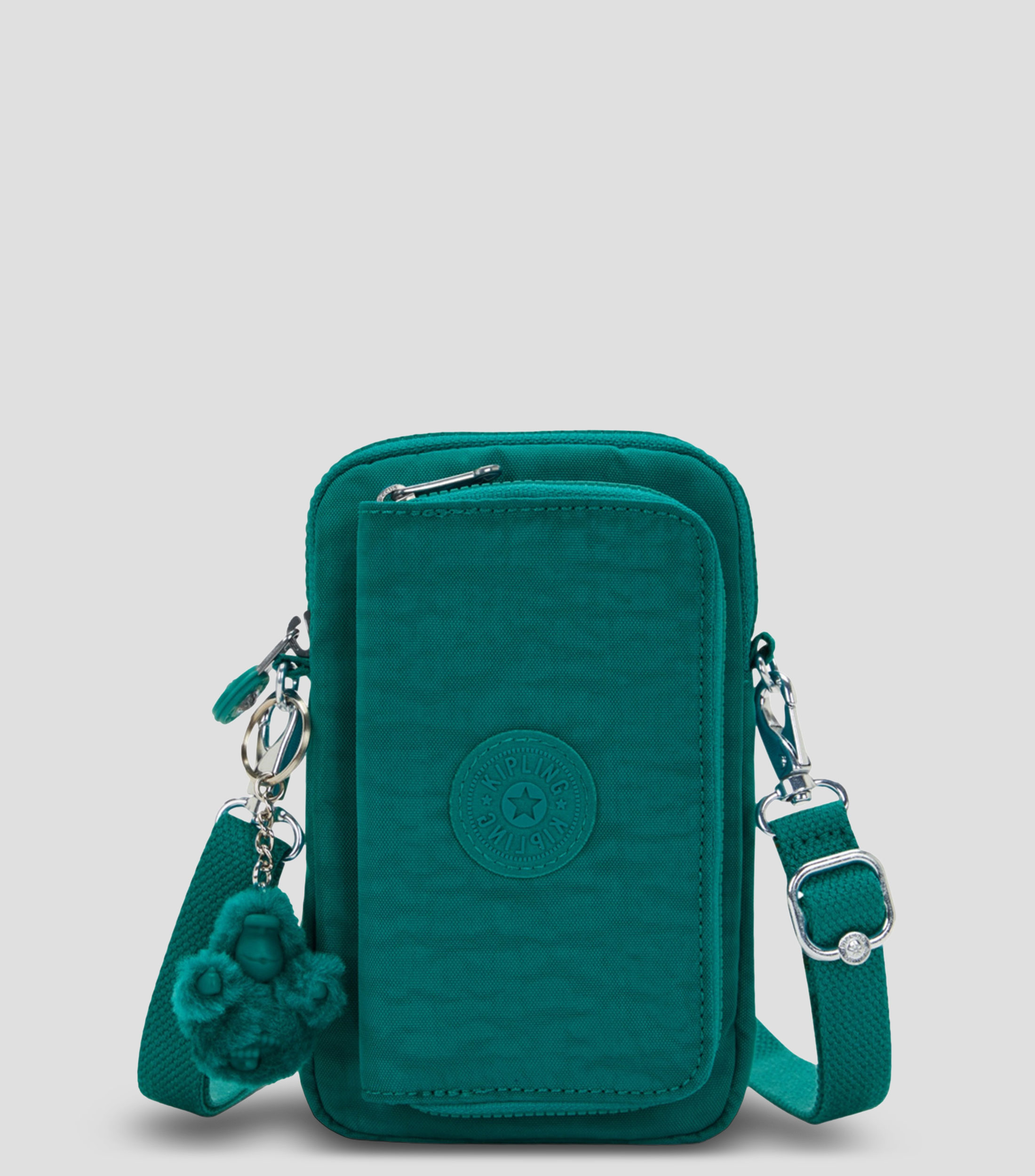 Bolsa crossbody verde Telmo lisa Niña