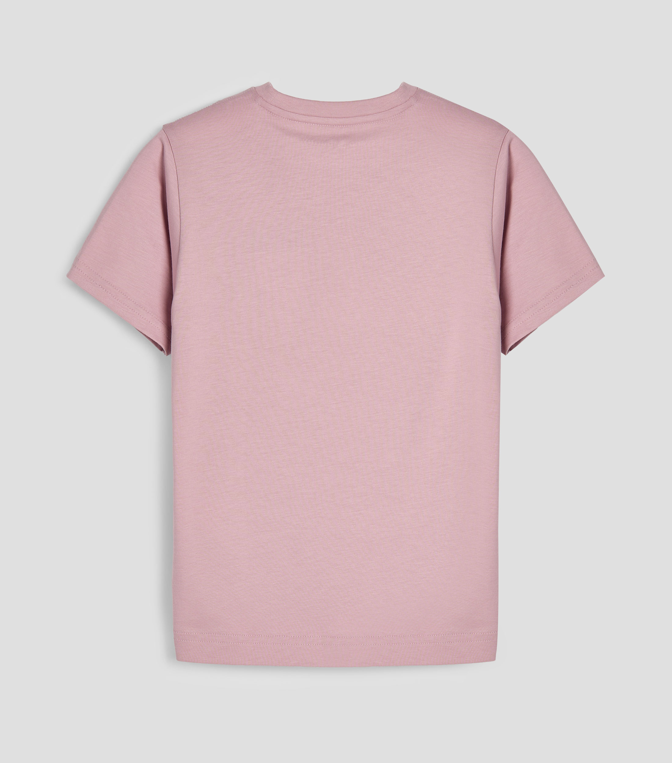 Playera cuello redondo manga corta lisa Niño