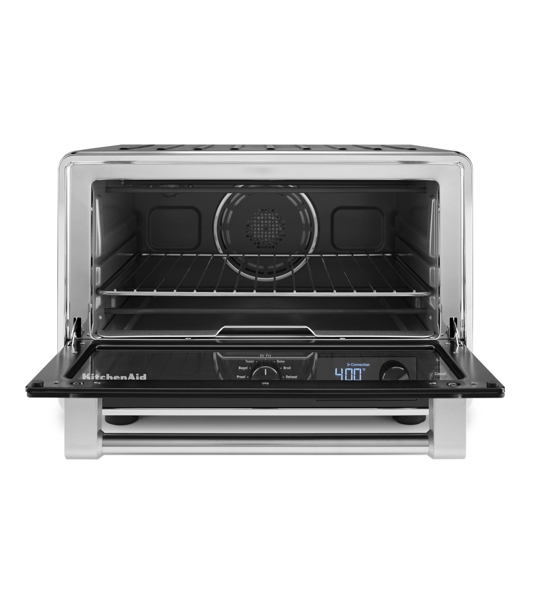 Horno eléctrico con freidora de aire, 17" en acero KitchenAid