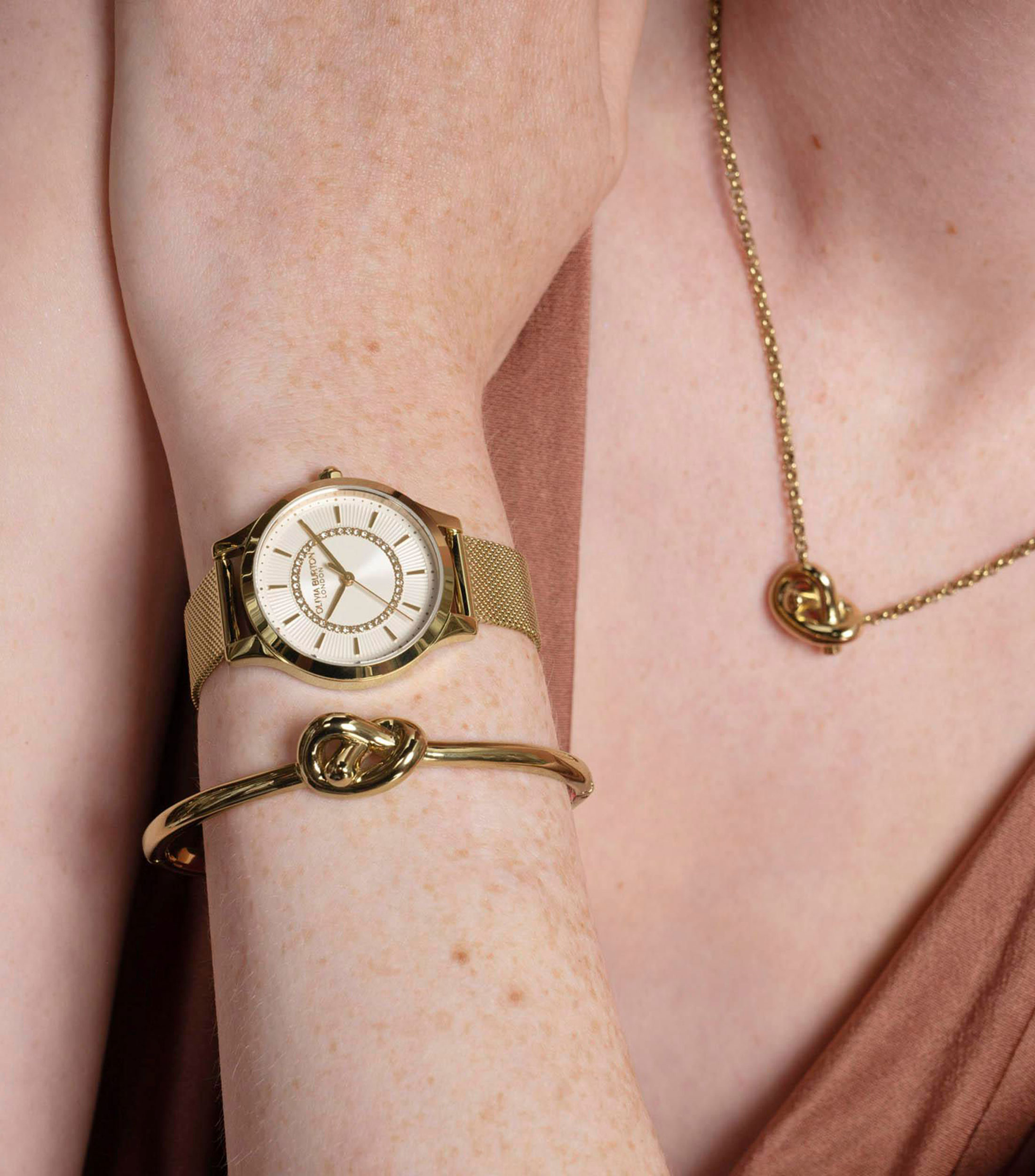 Reloj para Mujer Wonderlust Casual Dorado