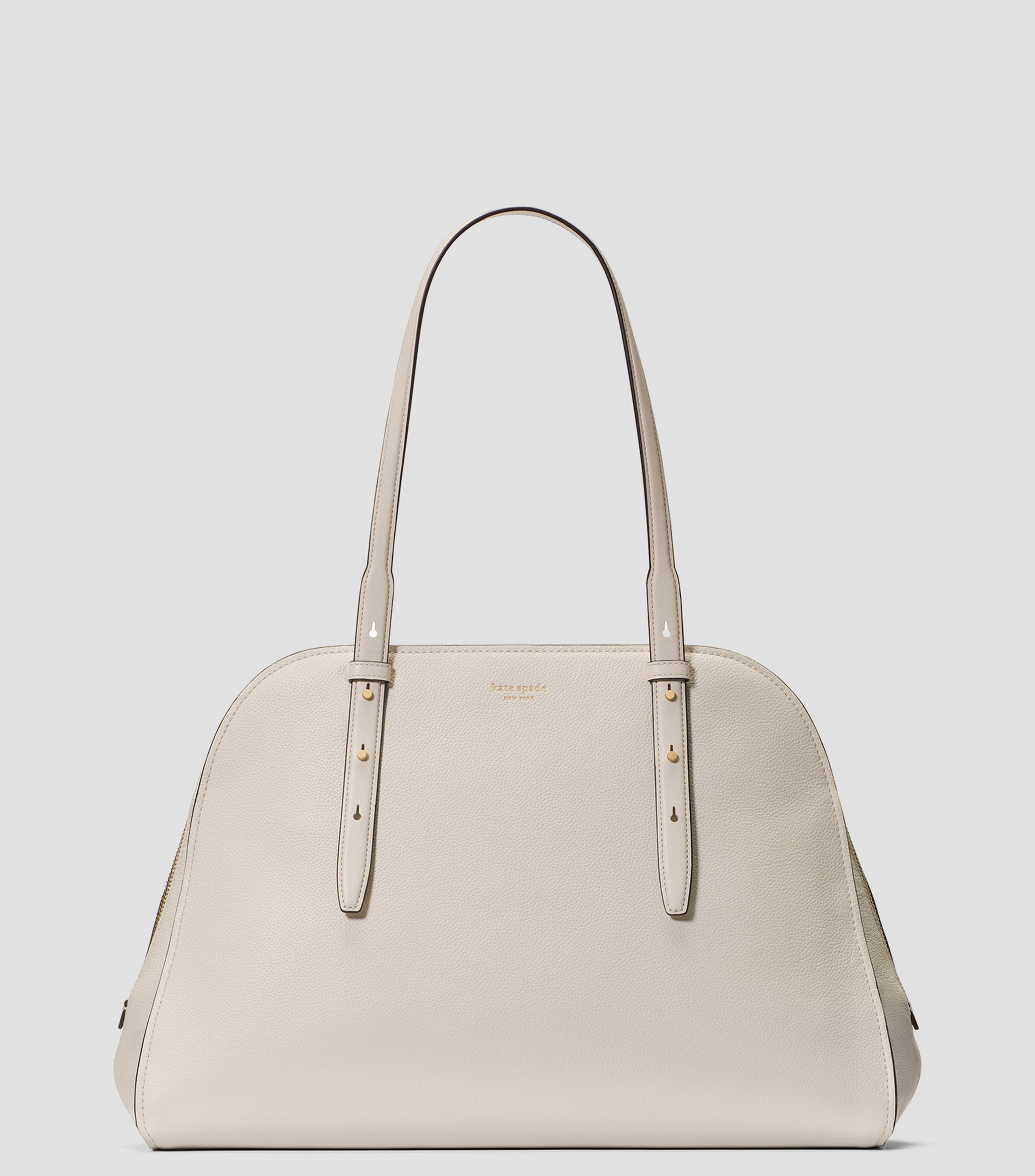 Bolsa Satchel en piel granulada Mujer
