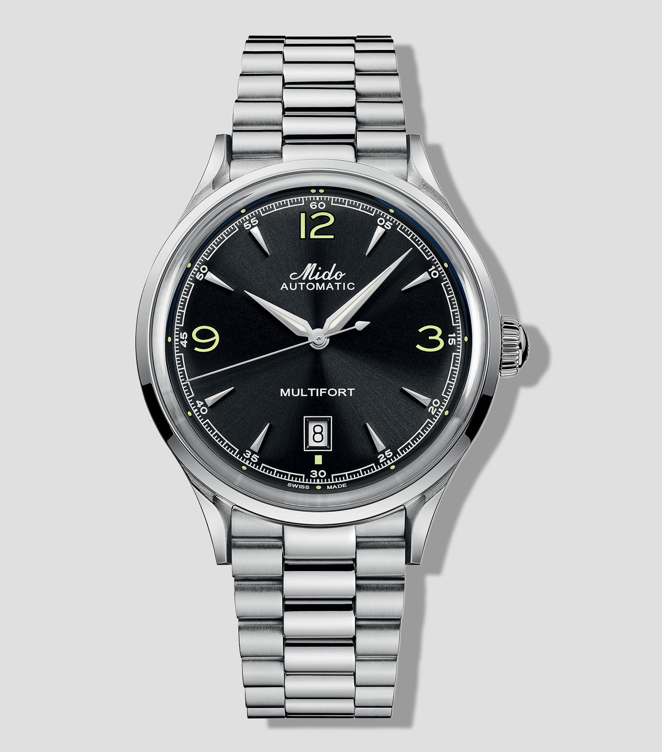 Reloj para Hombre Multifort Powerwind Casual, Plata