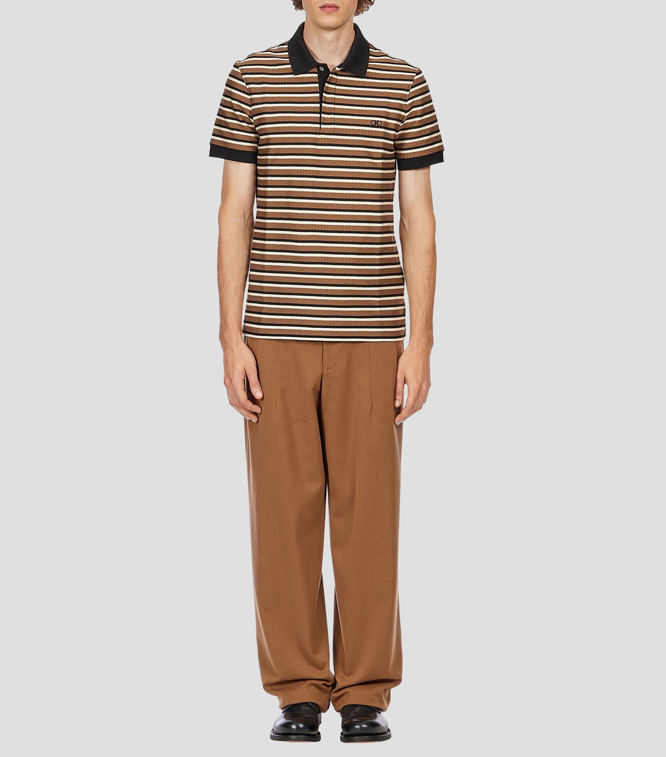 Polo en algodón piqué Hombre