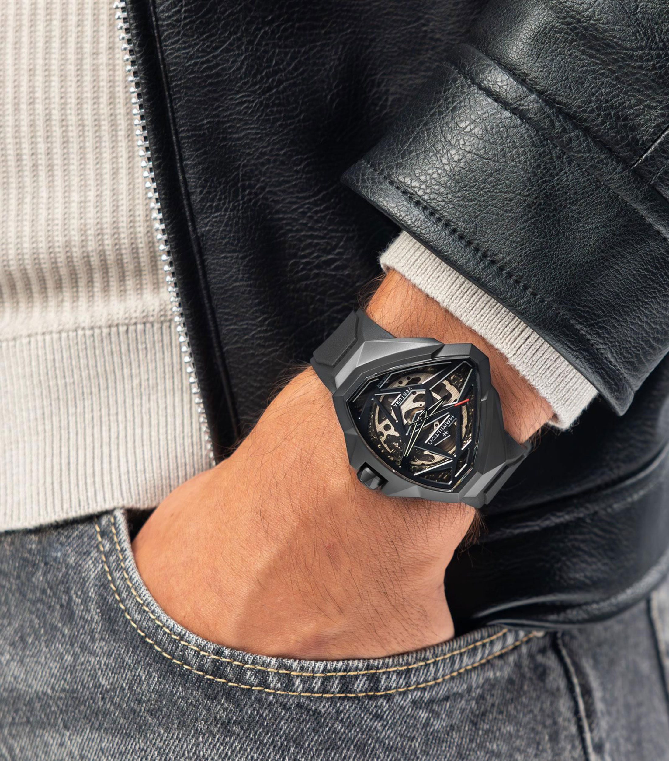 Reloj para Hombre Ventura casual negro