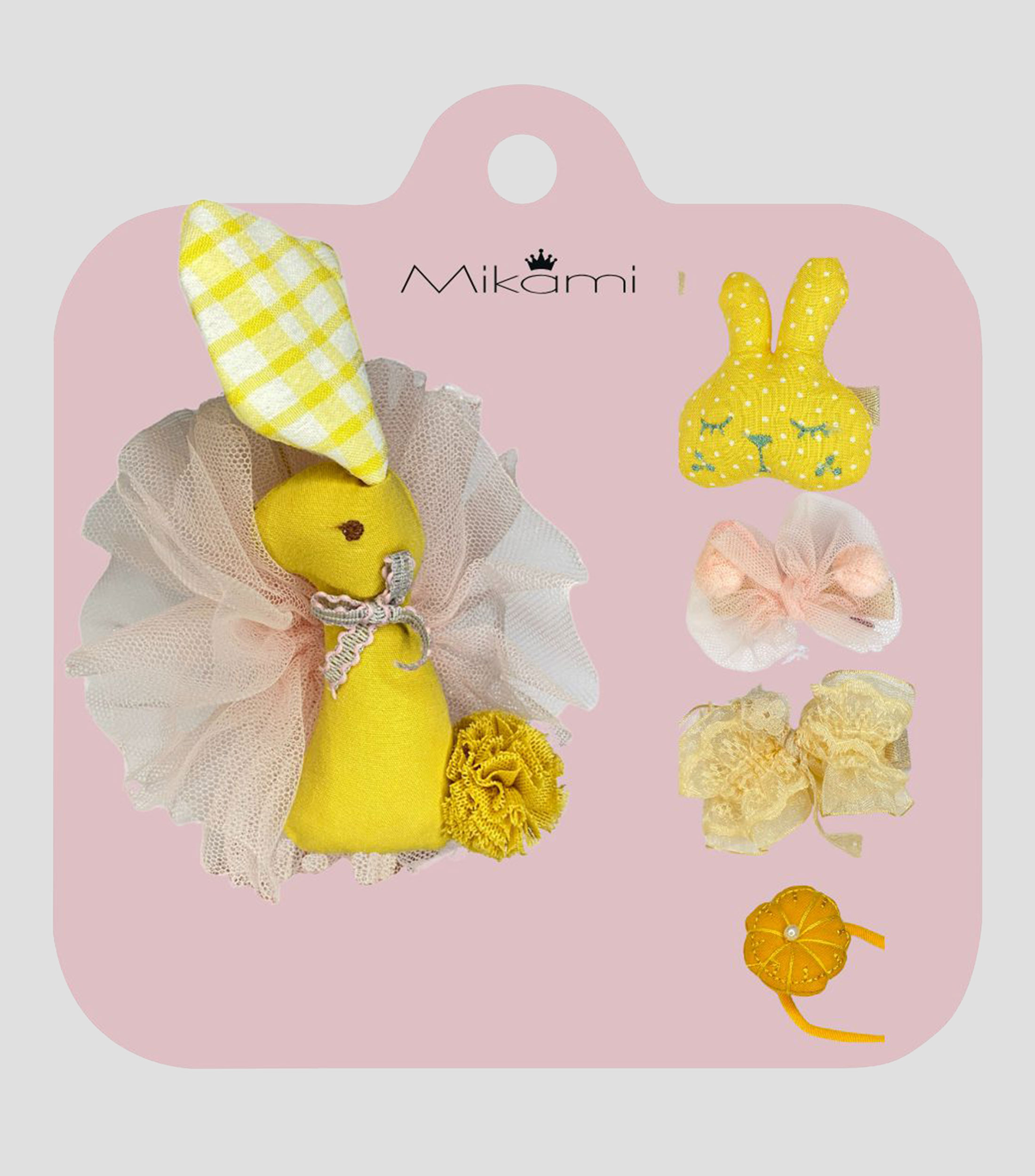 Set 5 accesorios para el cabello Conejo Niña
