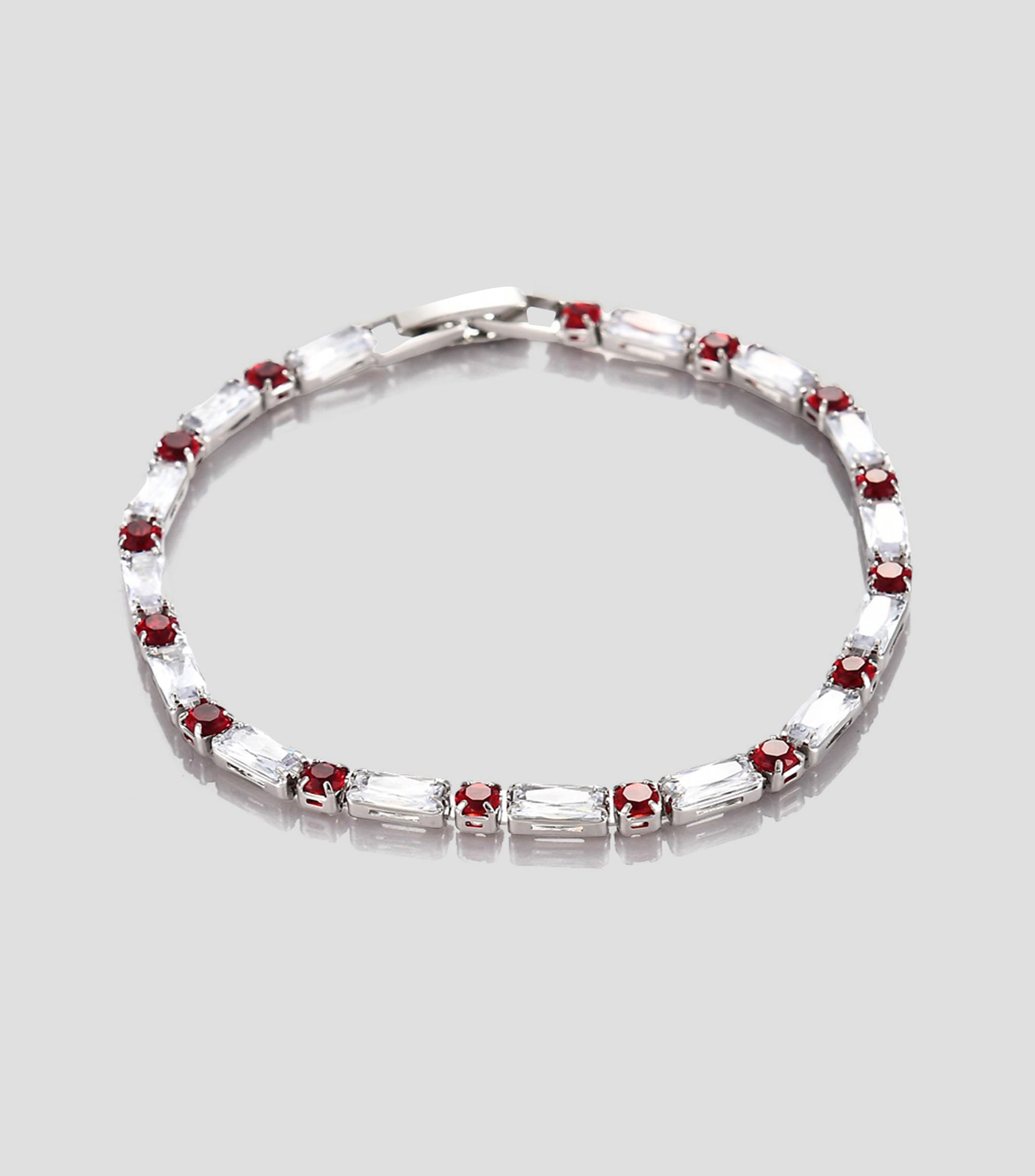 Pulsera con Zirconias Mujer