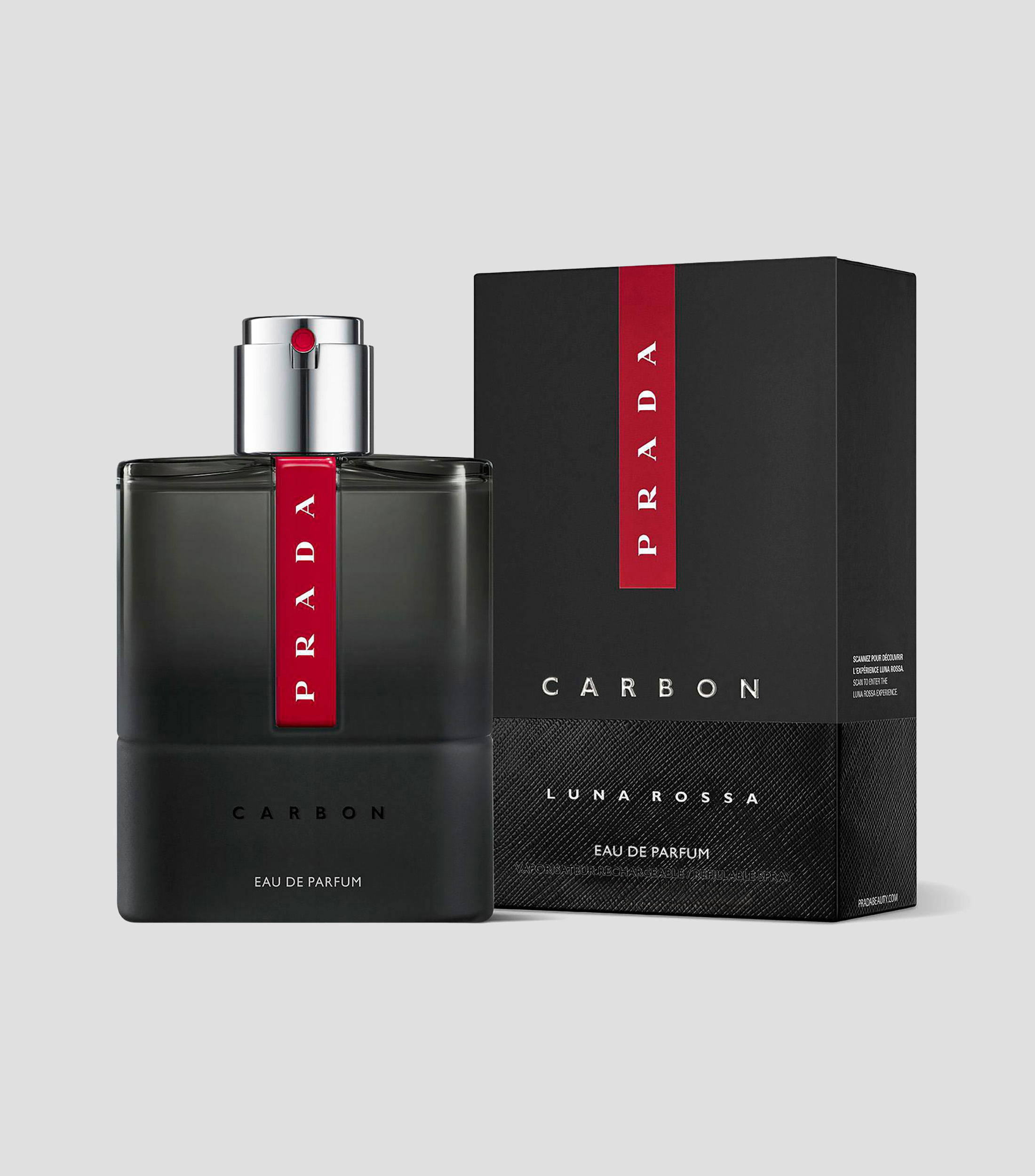 Perfume Carbón Luna Rossa, Eau de Parfum, 100 ml para Hombre