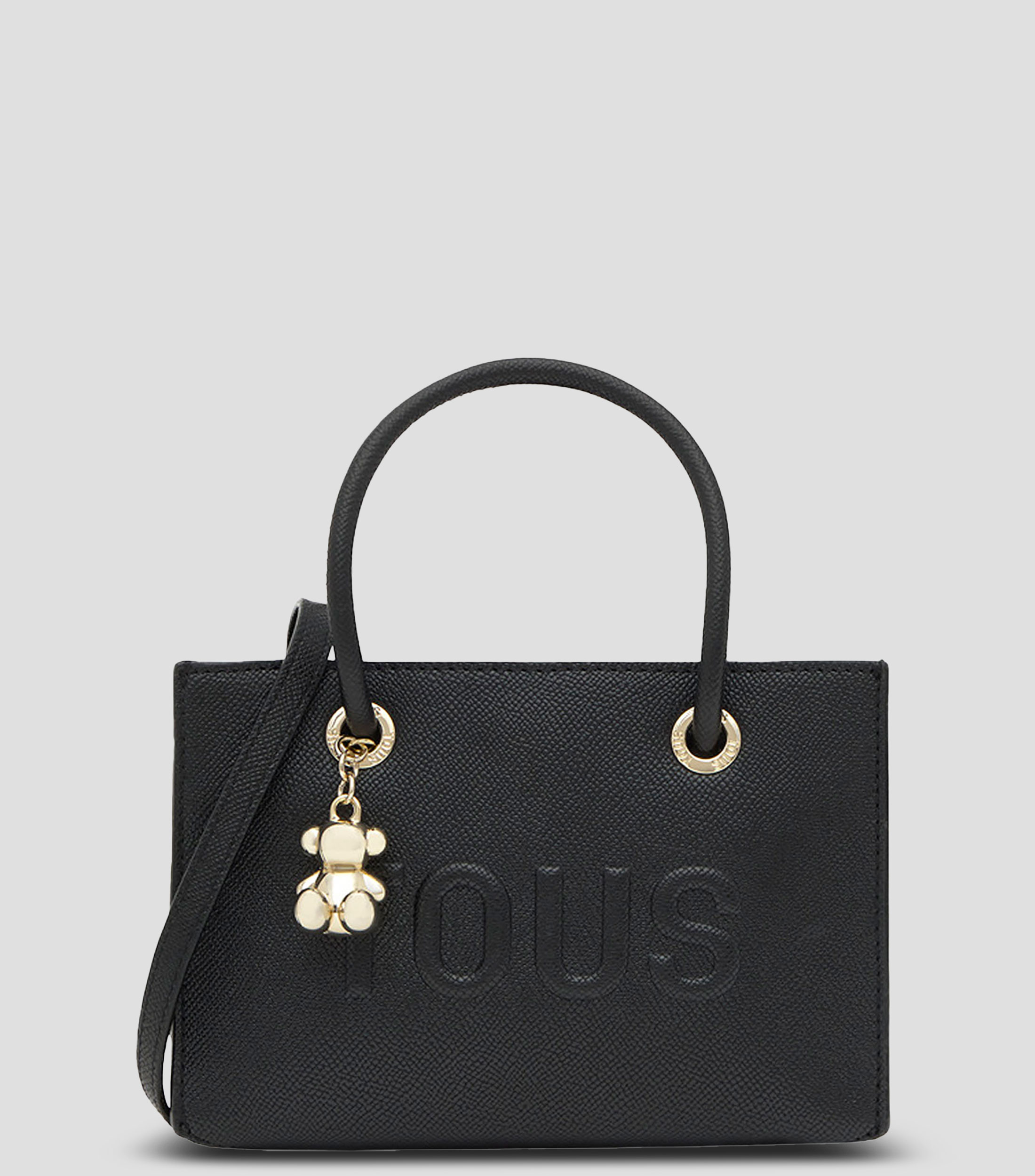 Bolsa Mini Tote negro Cachito Mio Mujer