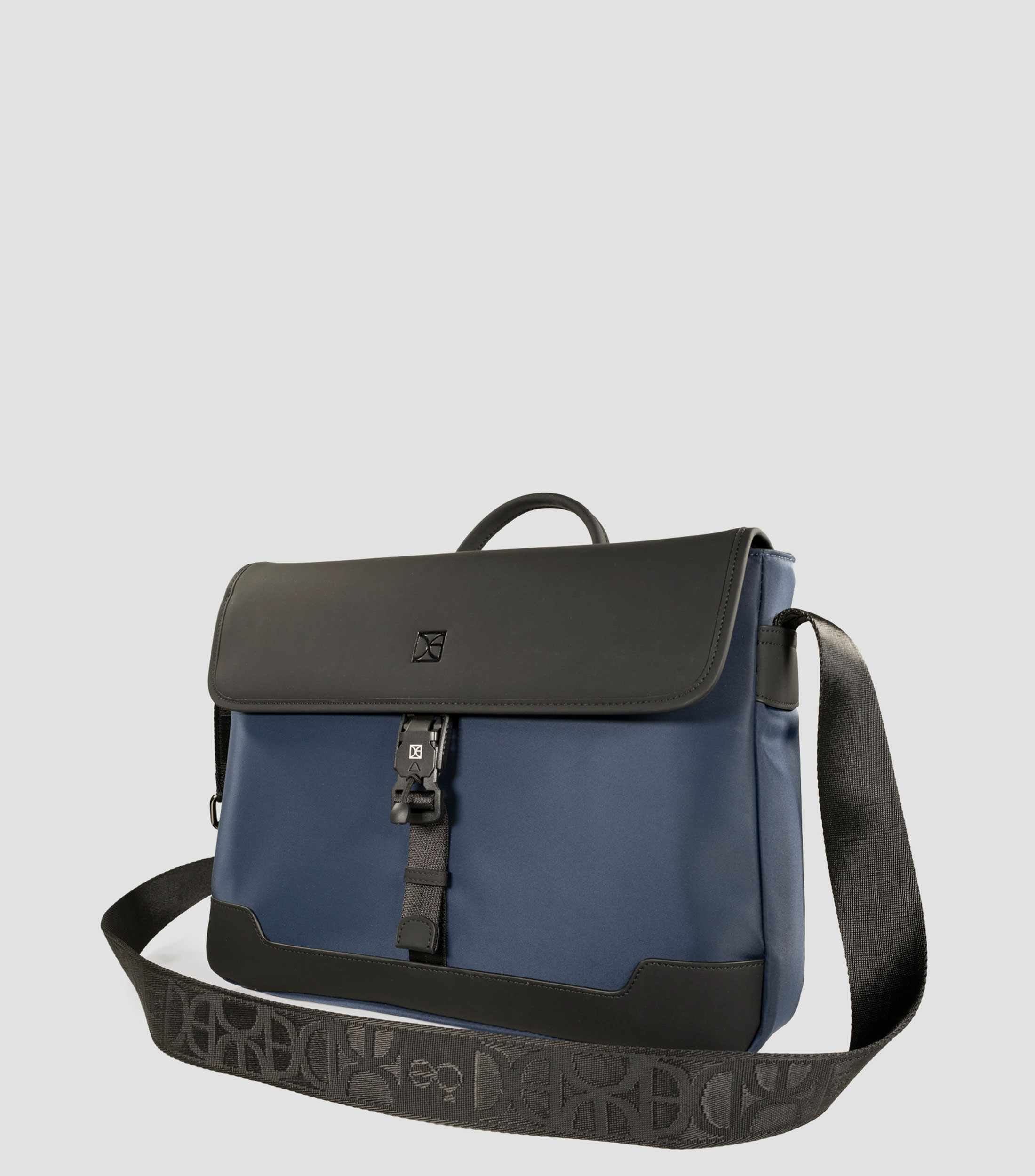 Porta Laptop marino liso Hombre