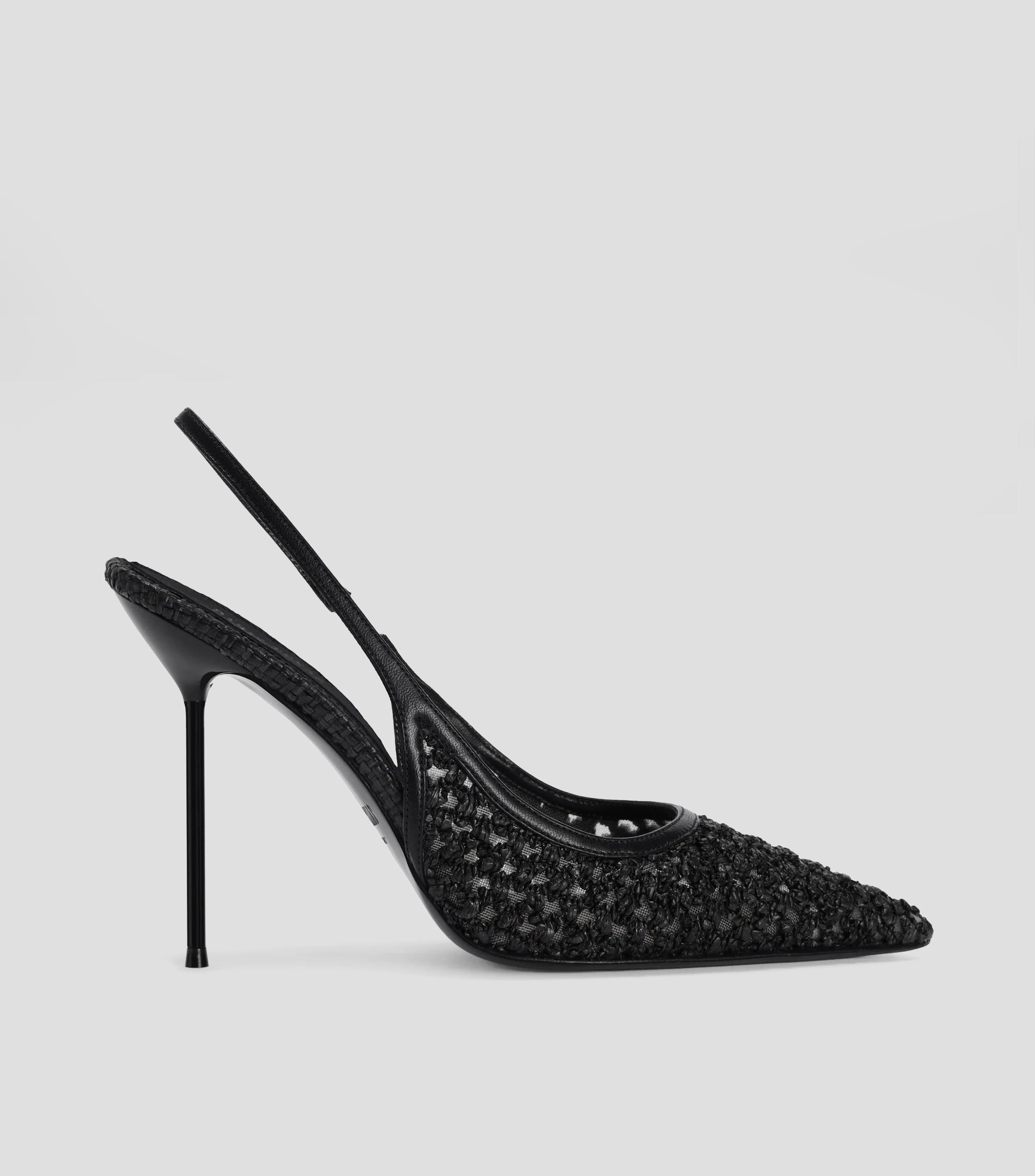Zapatillas slingback Lidia con tacón alto de aguja Mujer