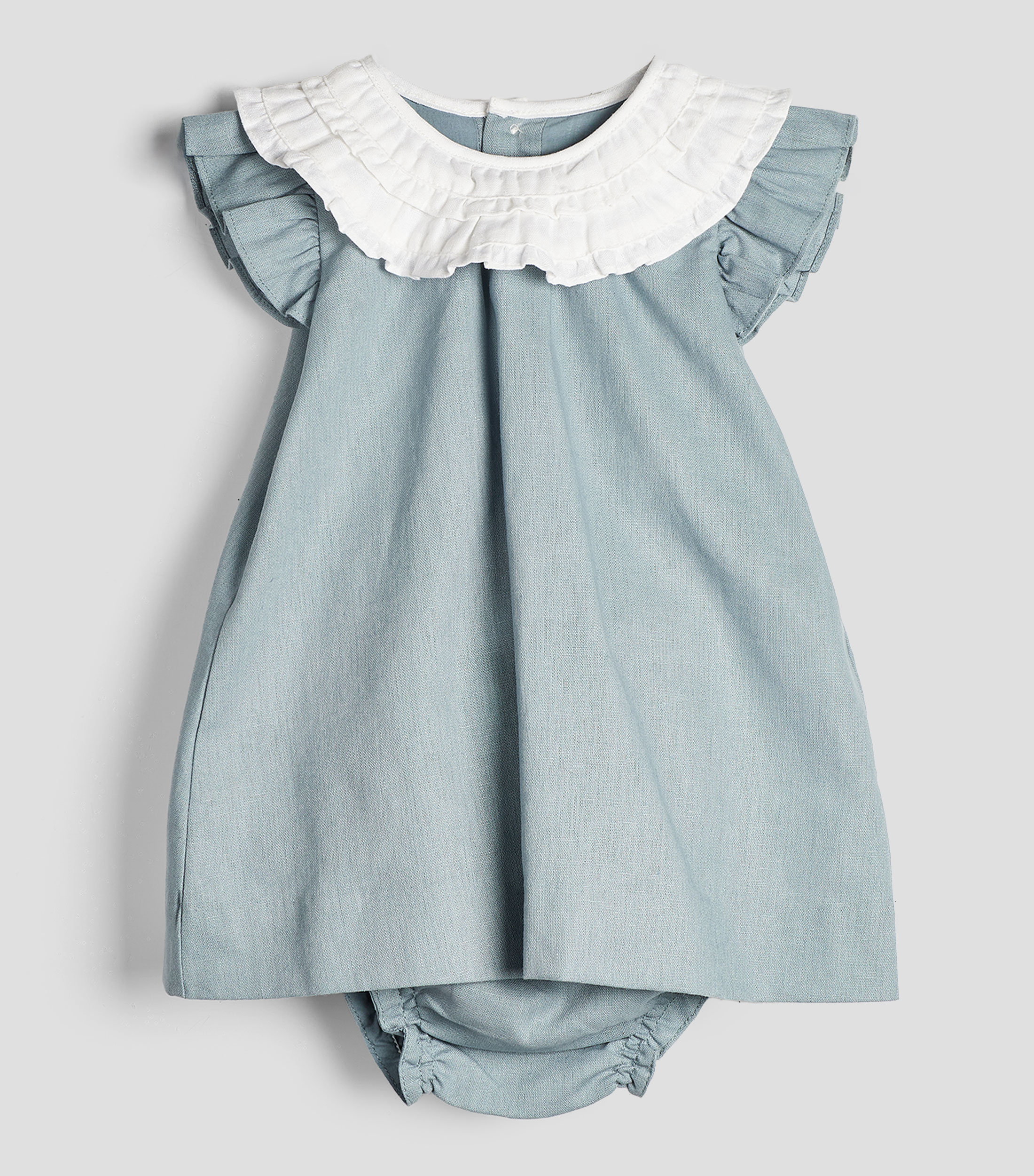 Vestido liso Bebé