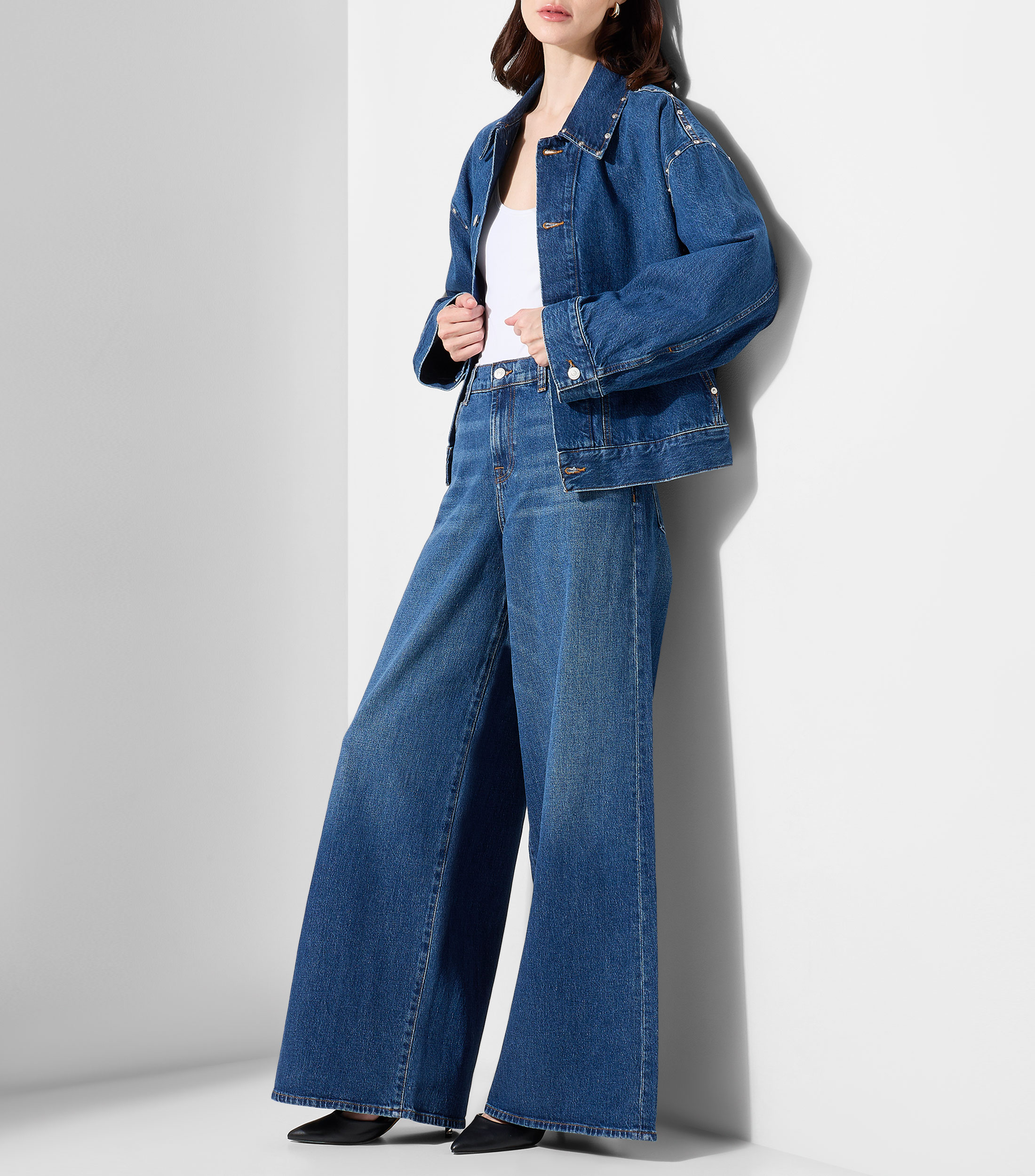 Jeans Wide Leg Mujer