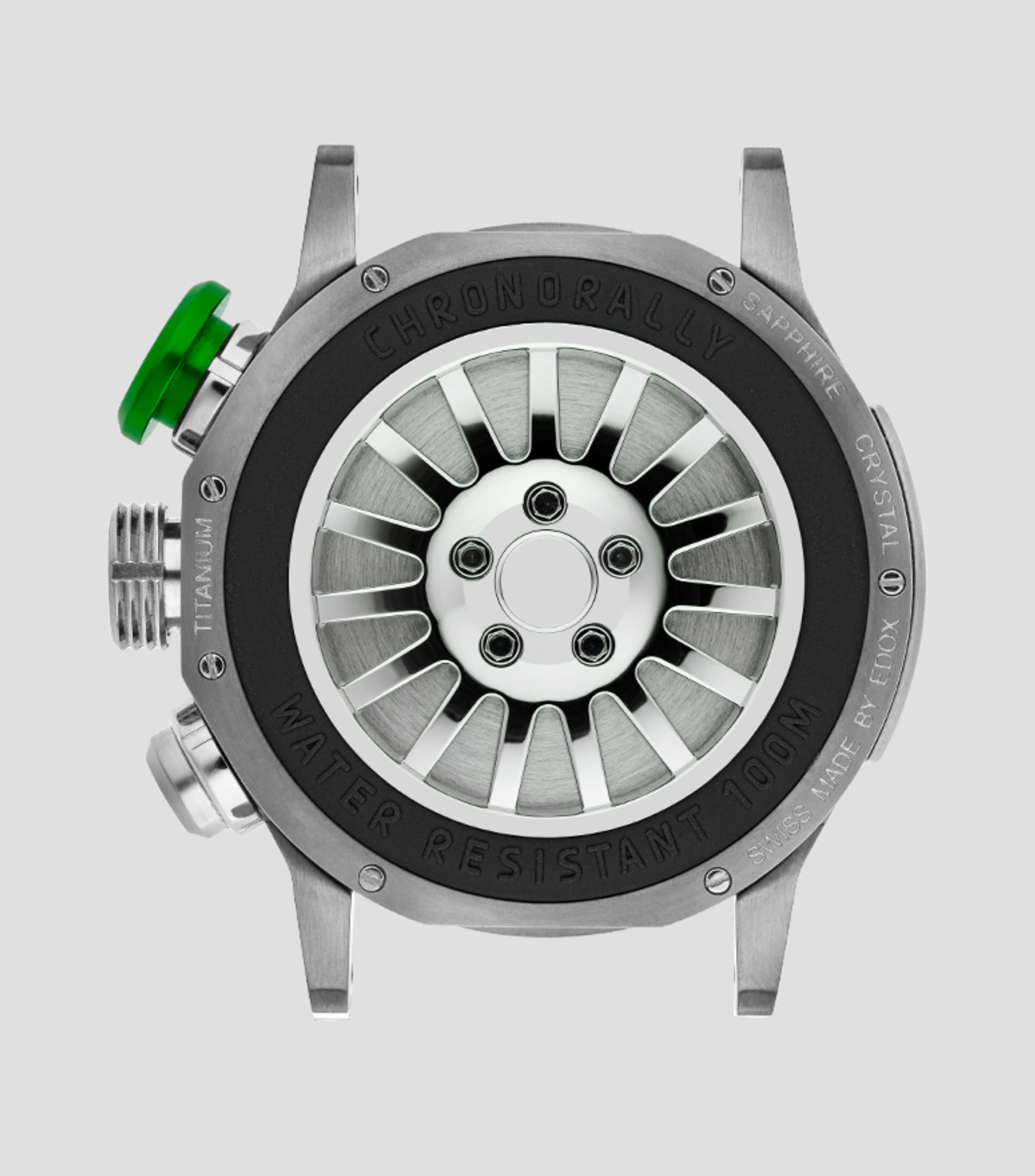 Reloj para hombre Chronorally Deportivo, Gris