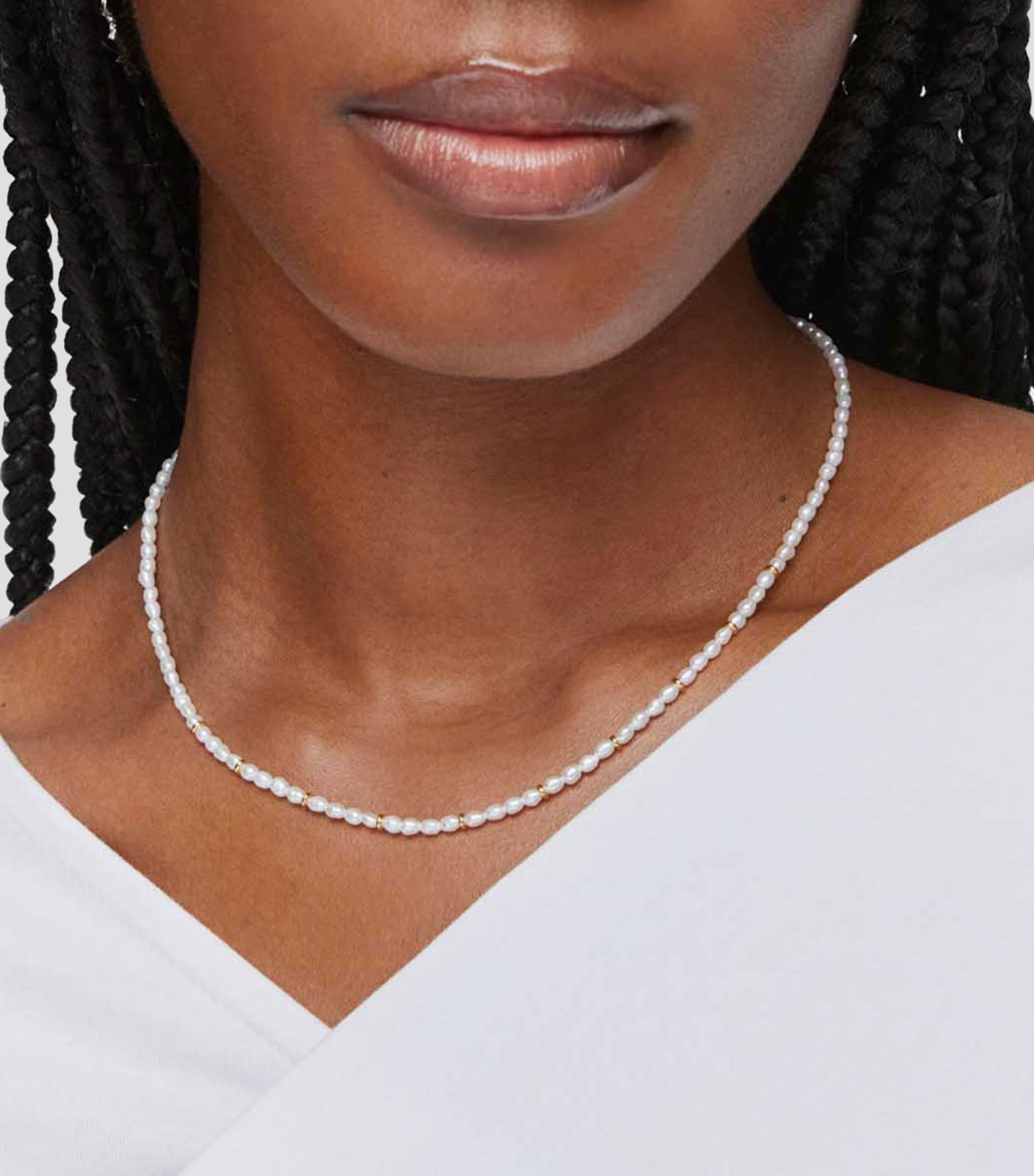 Collar con perlas cultivadas Gloss Mujer
