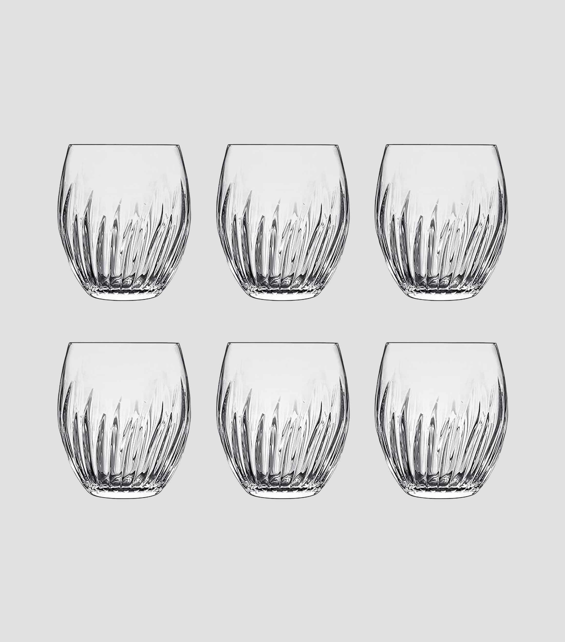 Set 6 Vasos para Cocktail Nick & Nora