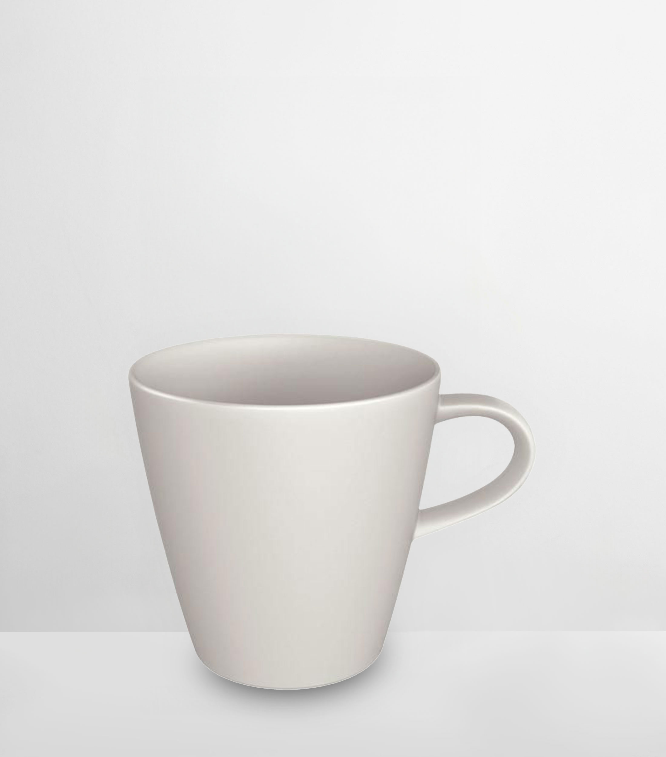 Taza para café Manufacture Rock blanca en porcelana