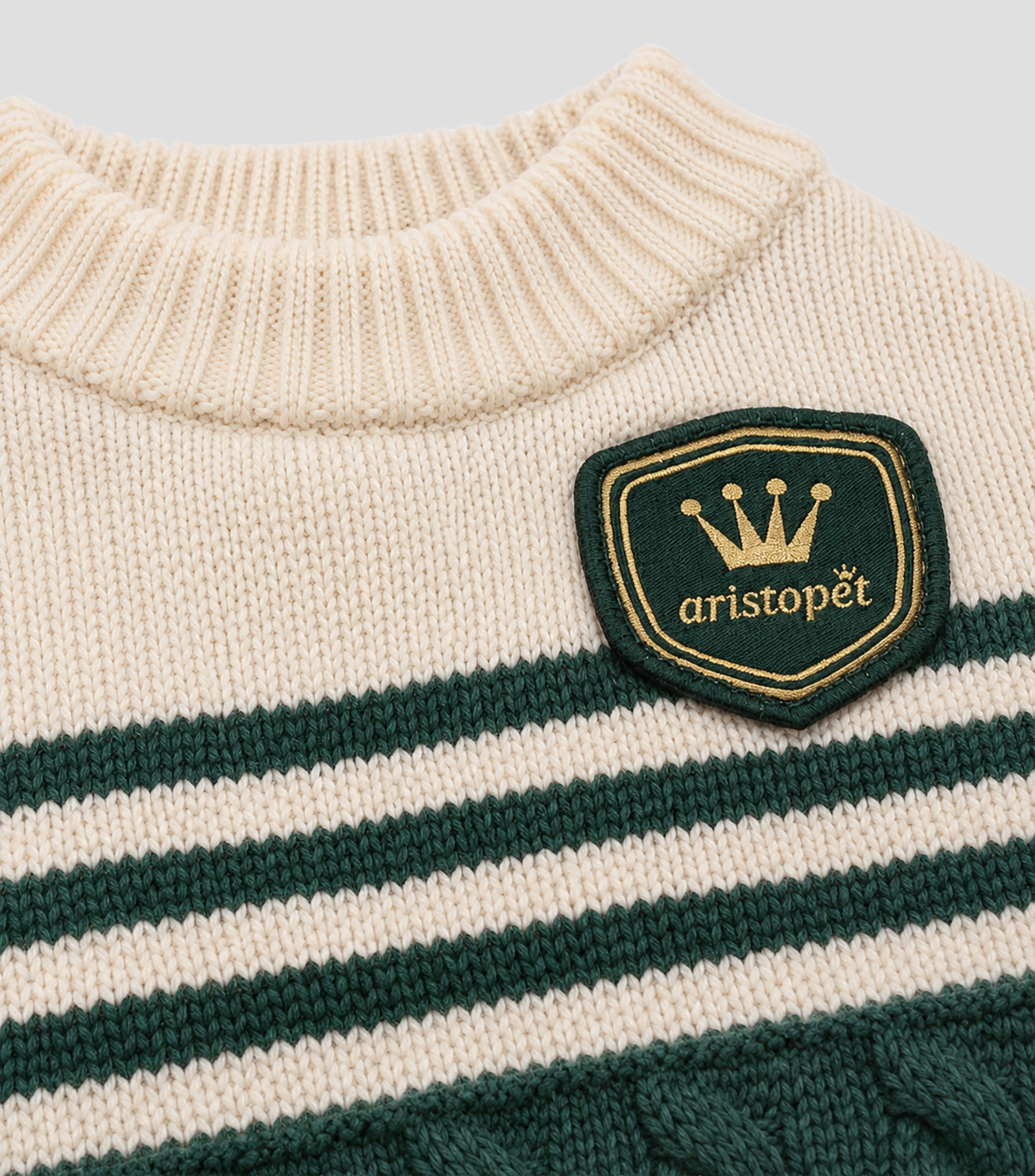 Jersey colegial para perro